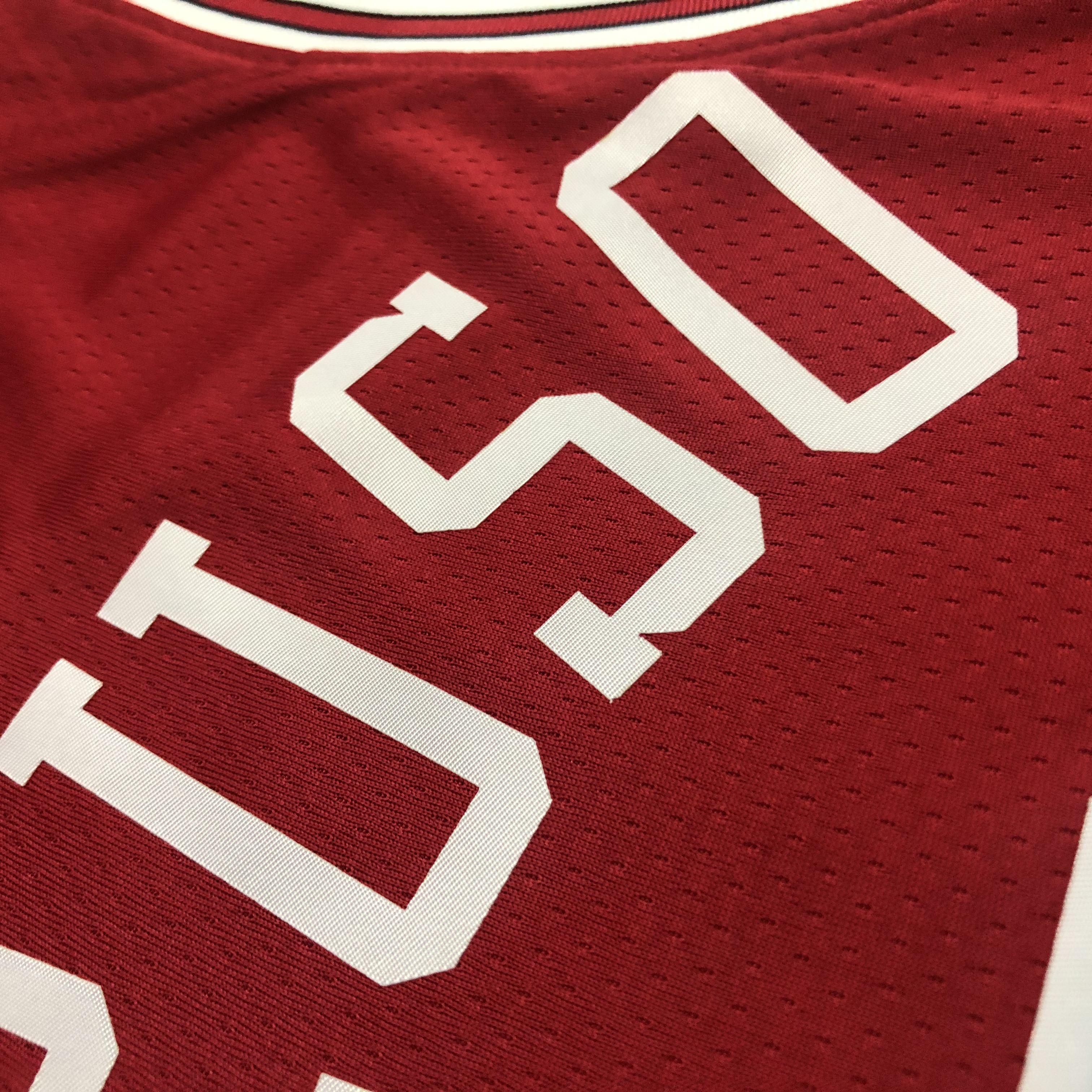 NBA Men 75th Anniversary Chicago Bulls Red #6 CARUSO Jersey High Quality Name and Number Print - leoleo123123