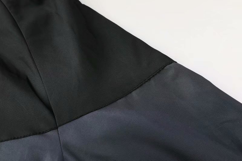 20-21 Barcelona Black Windbreaker Jacket Thai Quality - leoleo123123