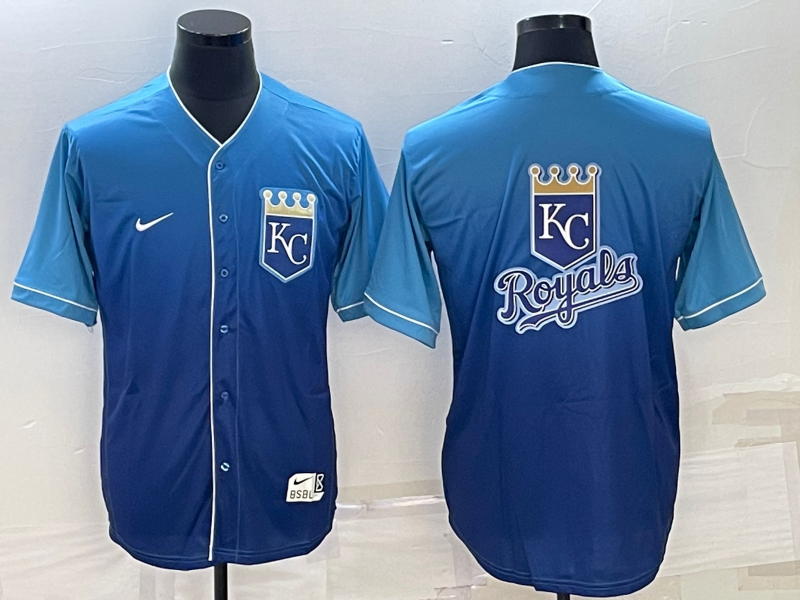 Kansas City Royals Nike Navy Light Blue Color - leoleo123123
