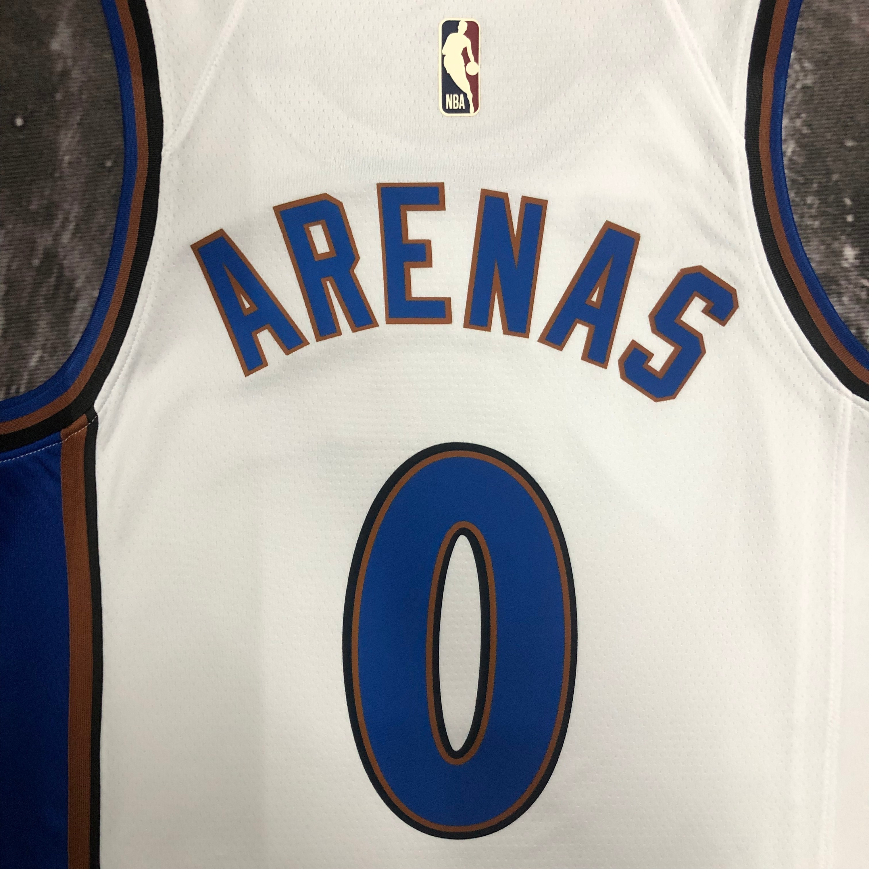 NBA Men Season 2023 Washington Wizards White Retro #0 ARENAS Jersey High Quality Name and Number Print - leoleo123123