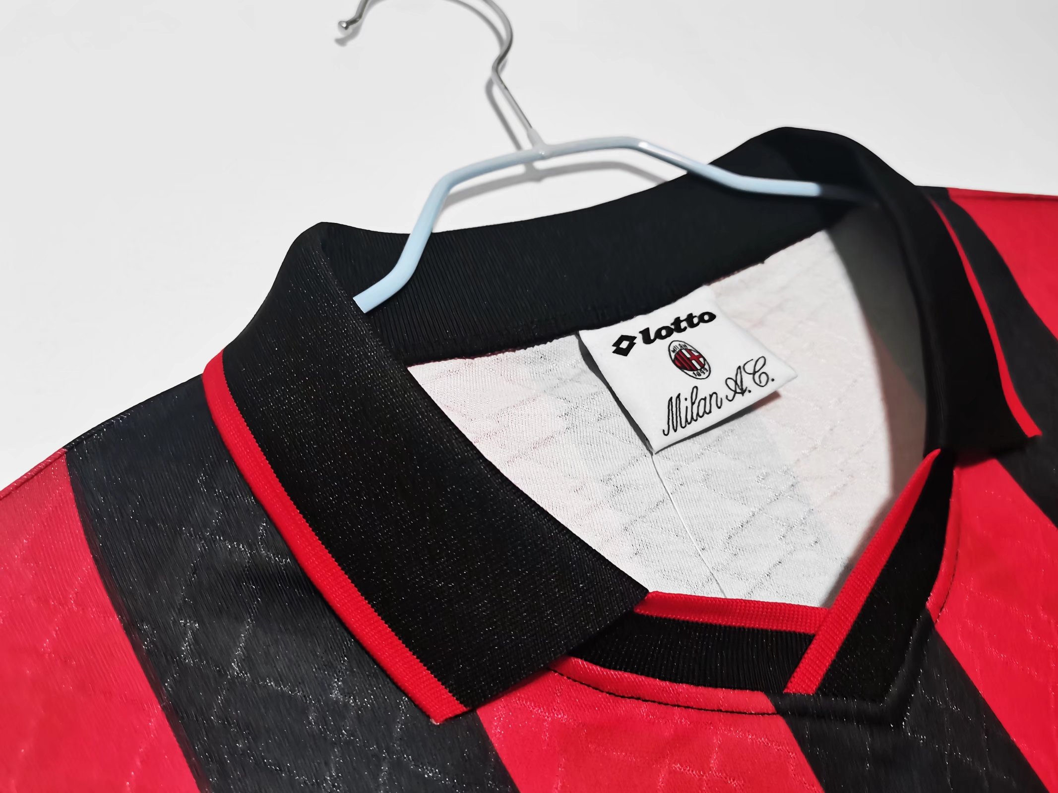 95/96 AC Milan Home Retro Jersey - leoleo123123