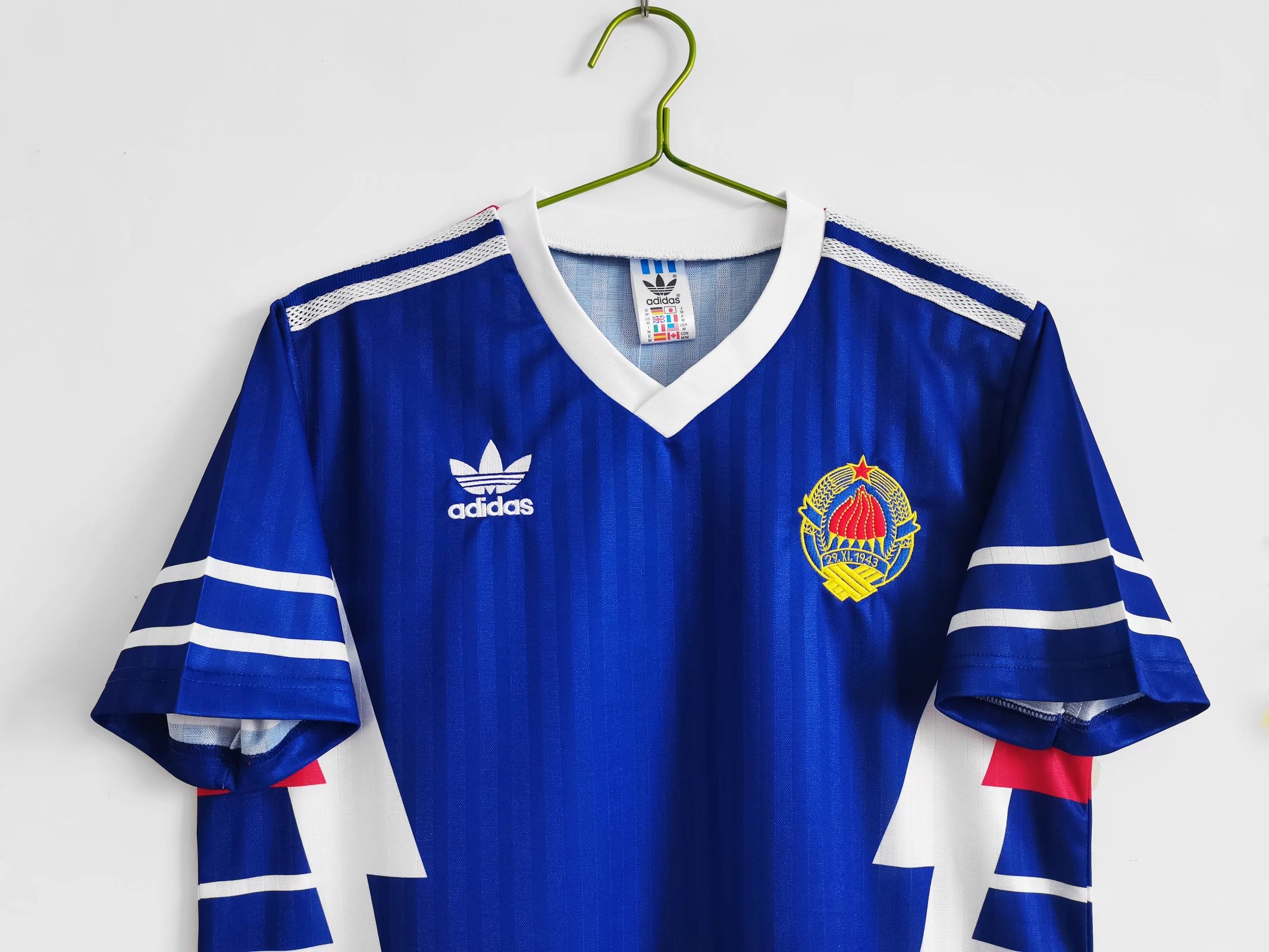 1990 Yugoslavia Home Retro Jersey - leoleo123123