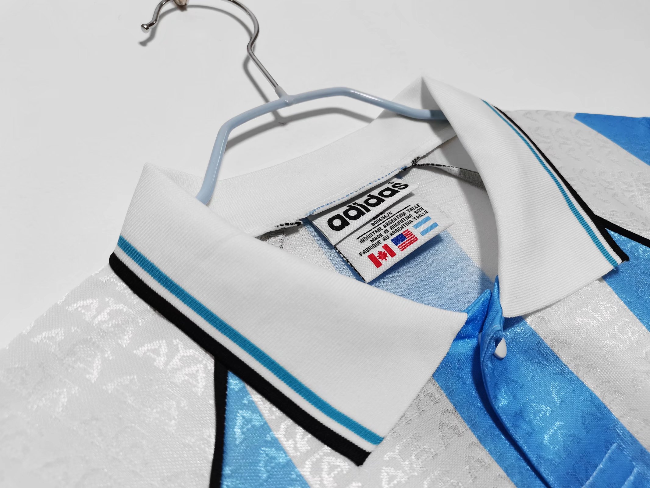 96/97 Argentina Home Retro Jersey - leoleo123123