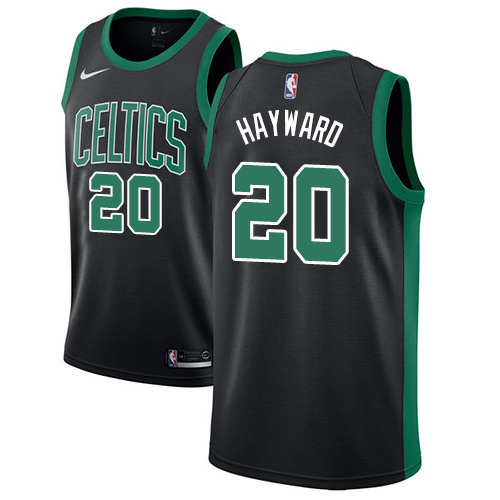 NBA Boston Celtics Black #20 HAYWARD Jersey High Quality Name and Number Print - leoleo123123