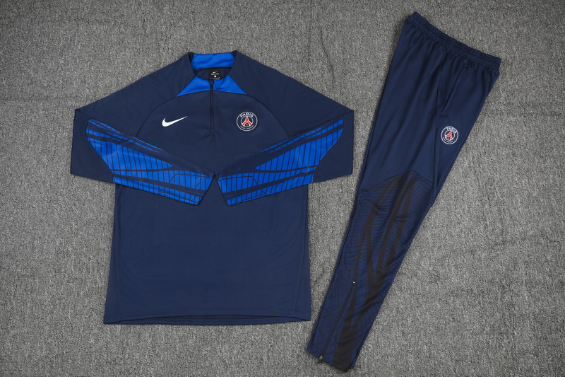 22/23 PSG Blue Sweater Tracksuit Thai Quality - leoleo123123