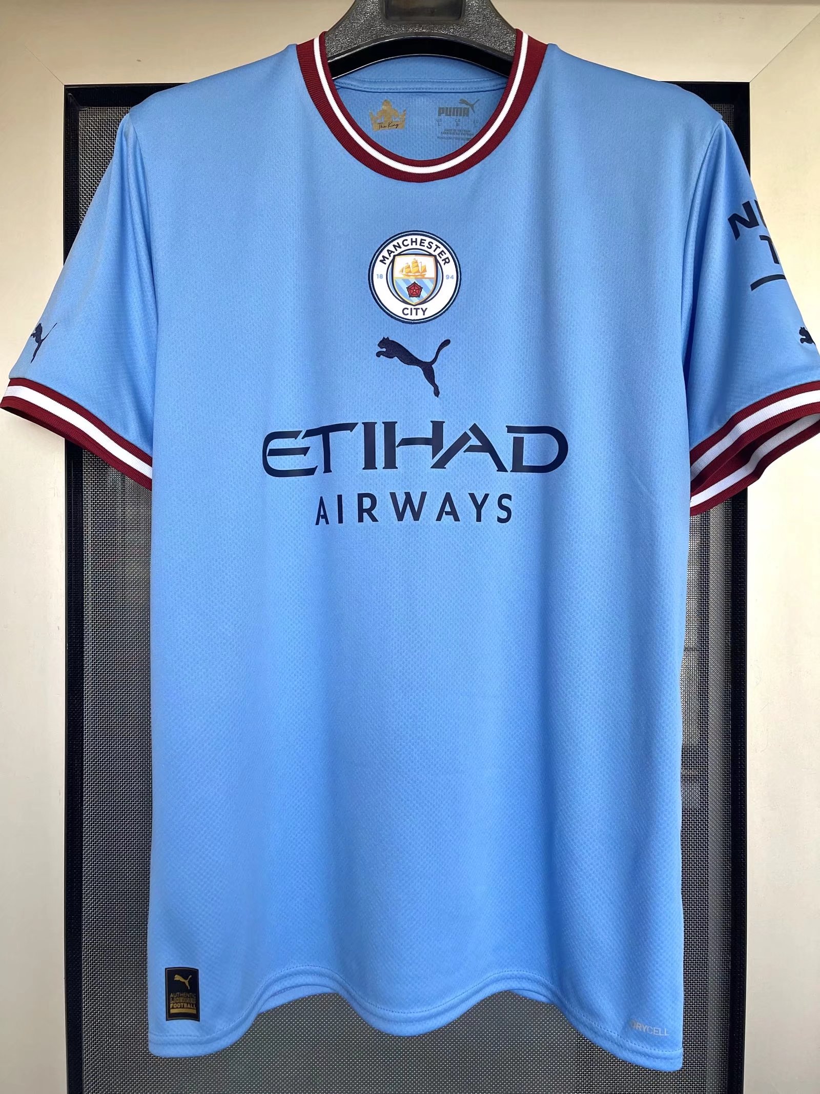 22/23 Man City Home Jersey Fans Version - leoleo123123