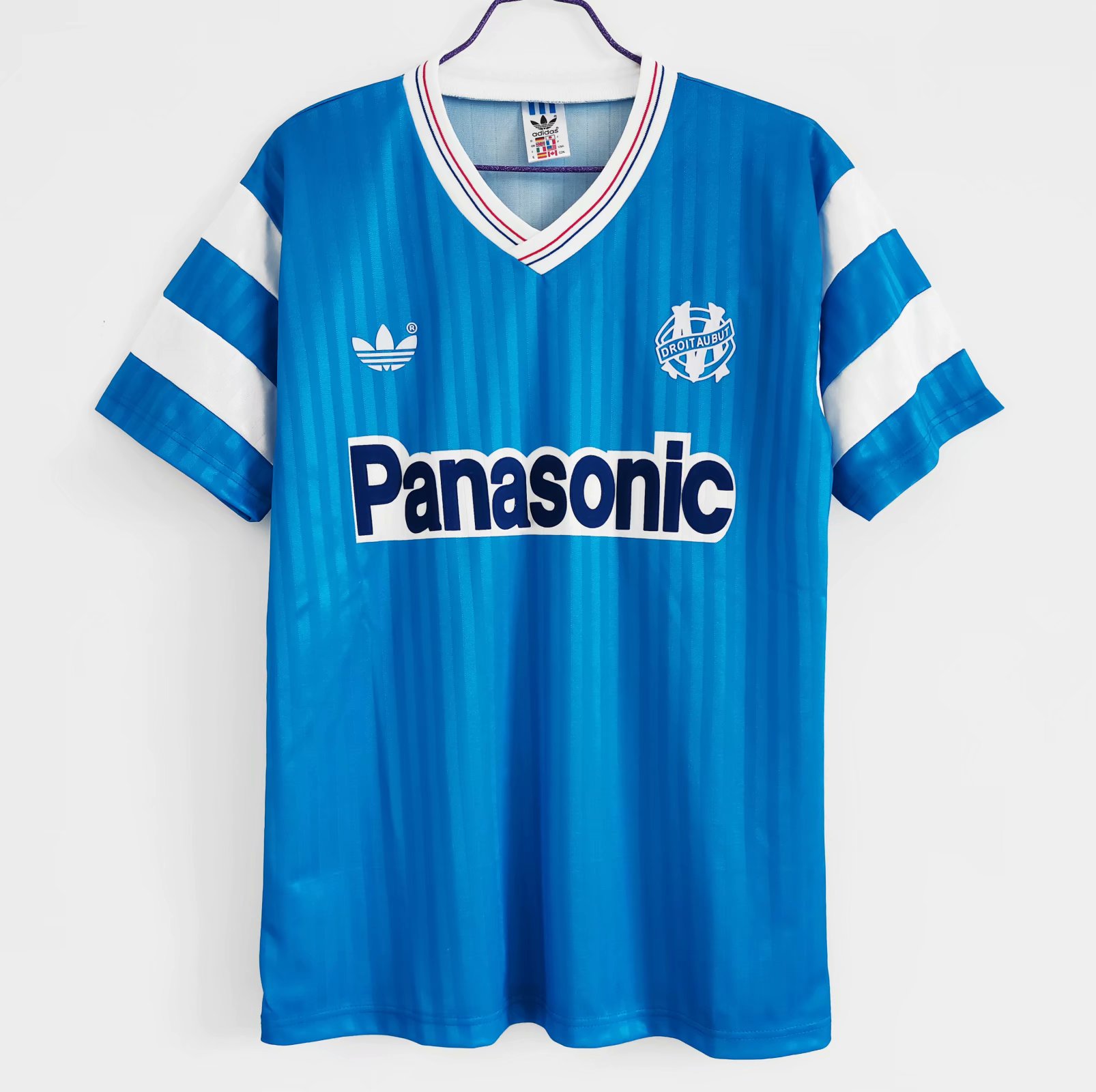1990 Marseille Away Retro Jersey - leoleo123123
