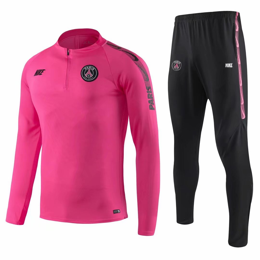 19-20 PSG Pink Sweater Tracksuit Thai Quality - leoleo123123