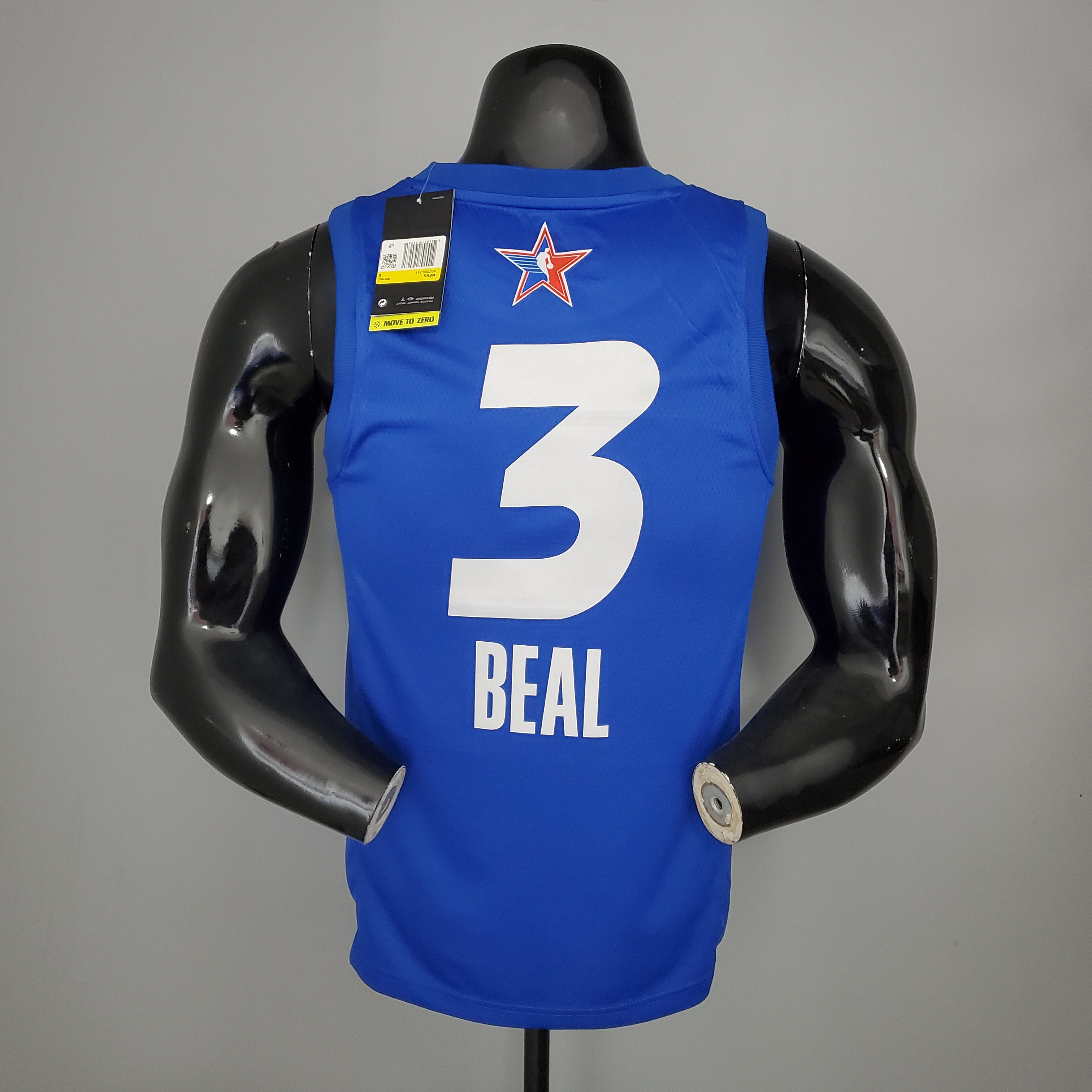 NBA Men 2021 All Star Jerseys Blue #3 BEAL Jersey High Quality Name and Number Print - leoleo123123