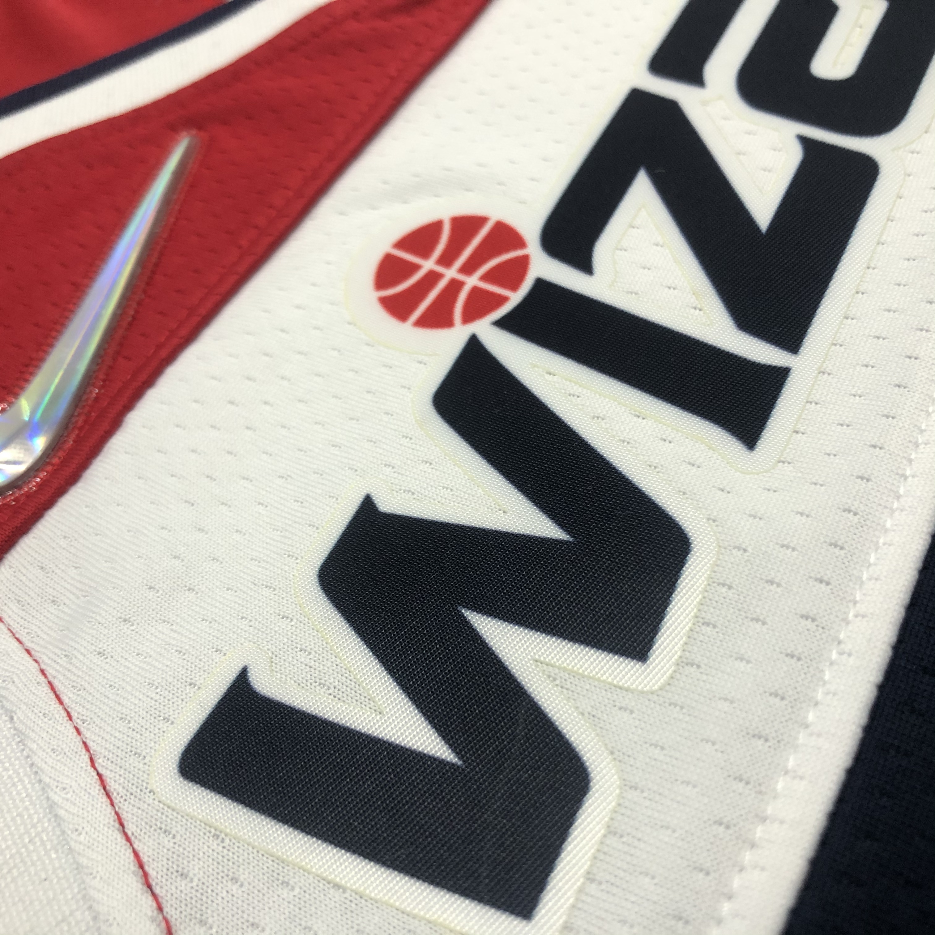 NBA 75th Anniversary Men Washington Wizards White #6 HARRELL Jersey High Quality Name and Number Print - leoleo123123
