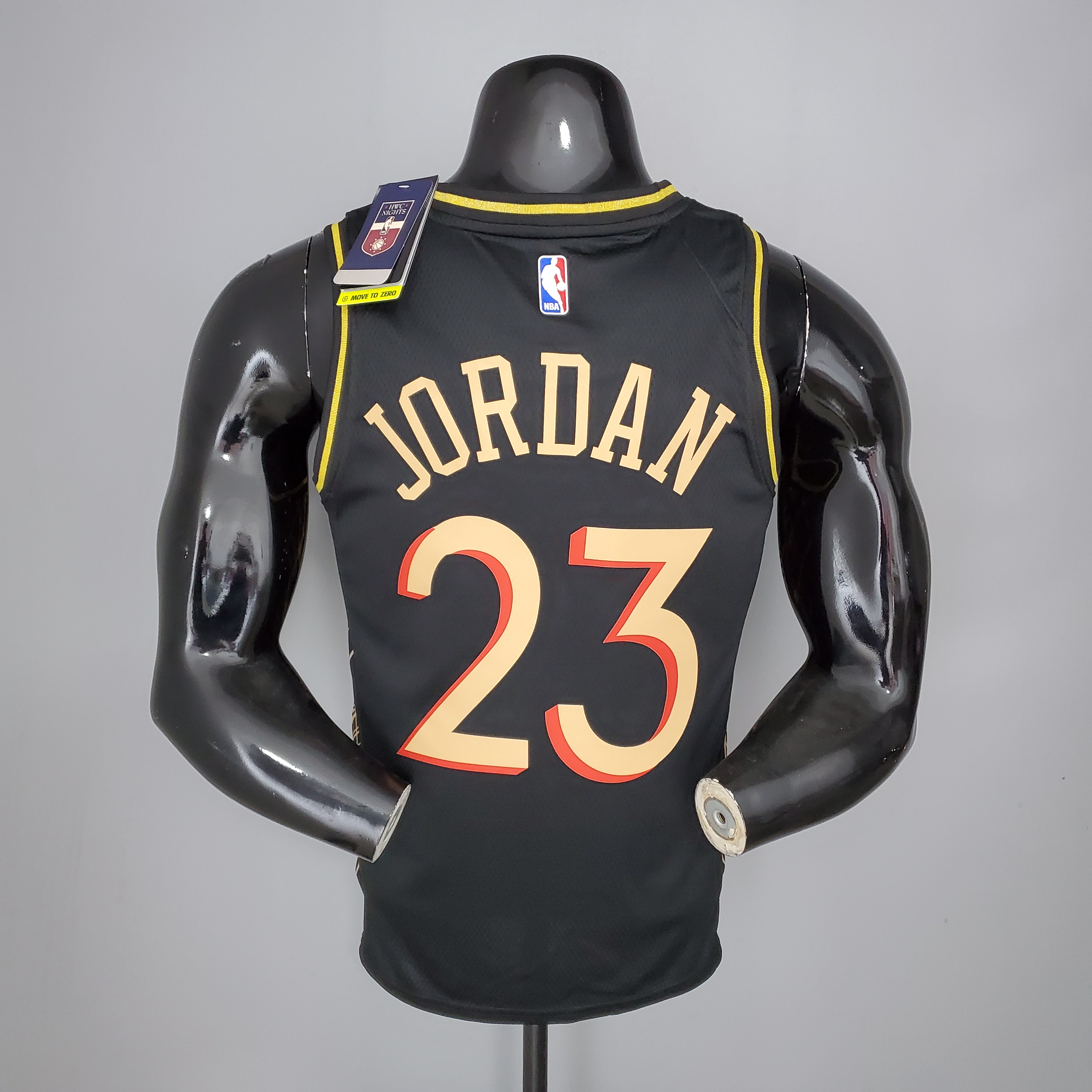 NBA Men Season 2021 Chicago Bulls Black #23 JORDAN Jersey High Quality Name and Number Print - leoleo123123