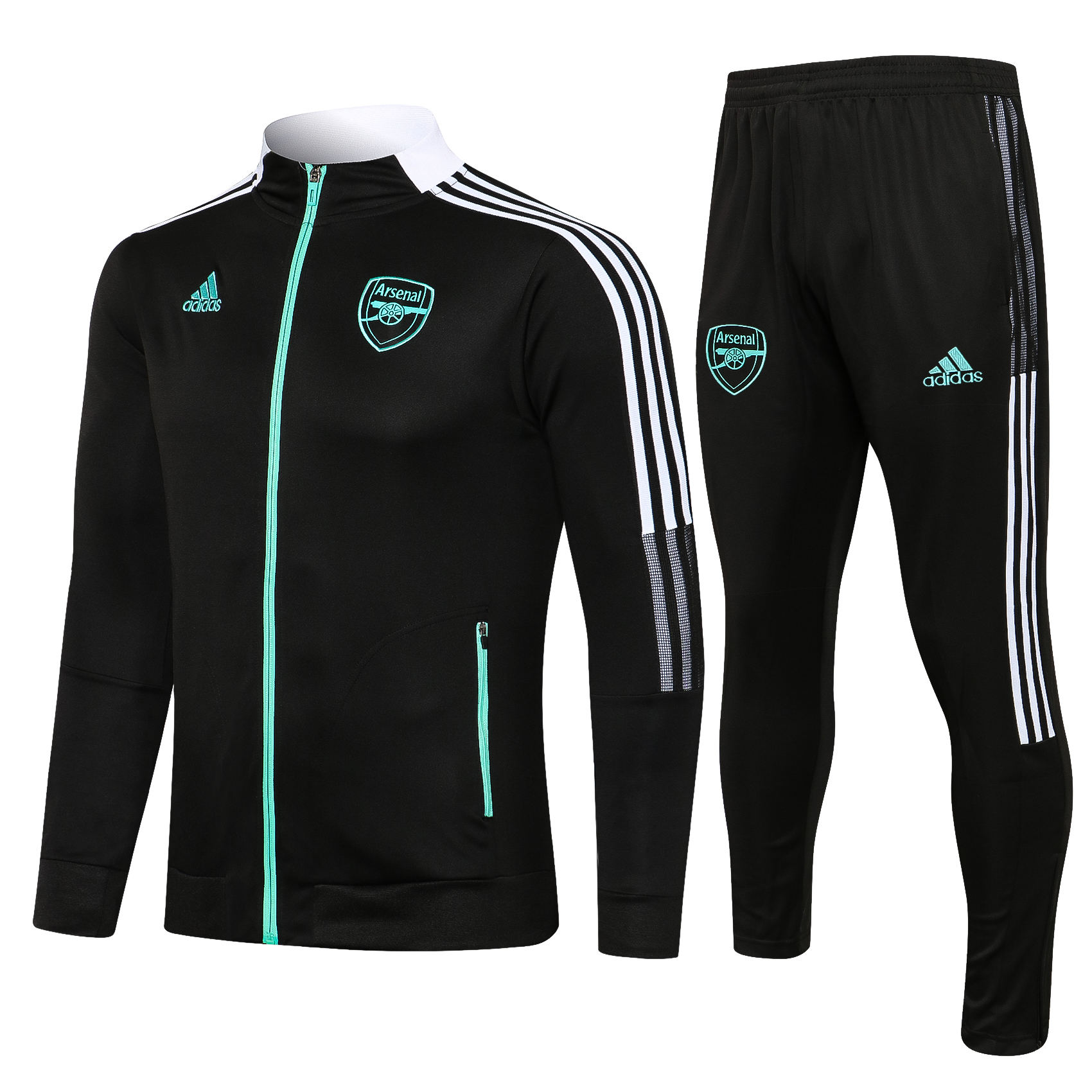 21/22 Arsenal Black Jacket Tracksuit Thai Quality - leoleo123123