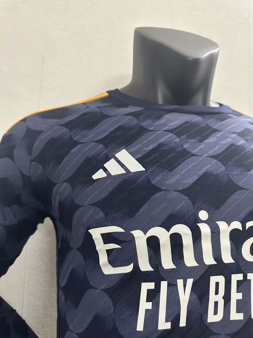 23/24 Real Madrid Away Long Sleeve Jersey Player Version 1:1 Quality - leoleo123123