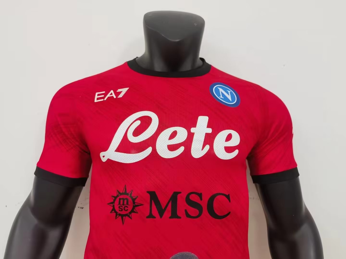 22/23 Napoli Special Jersey Red Player Version - leoleo123123