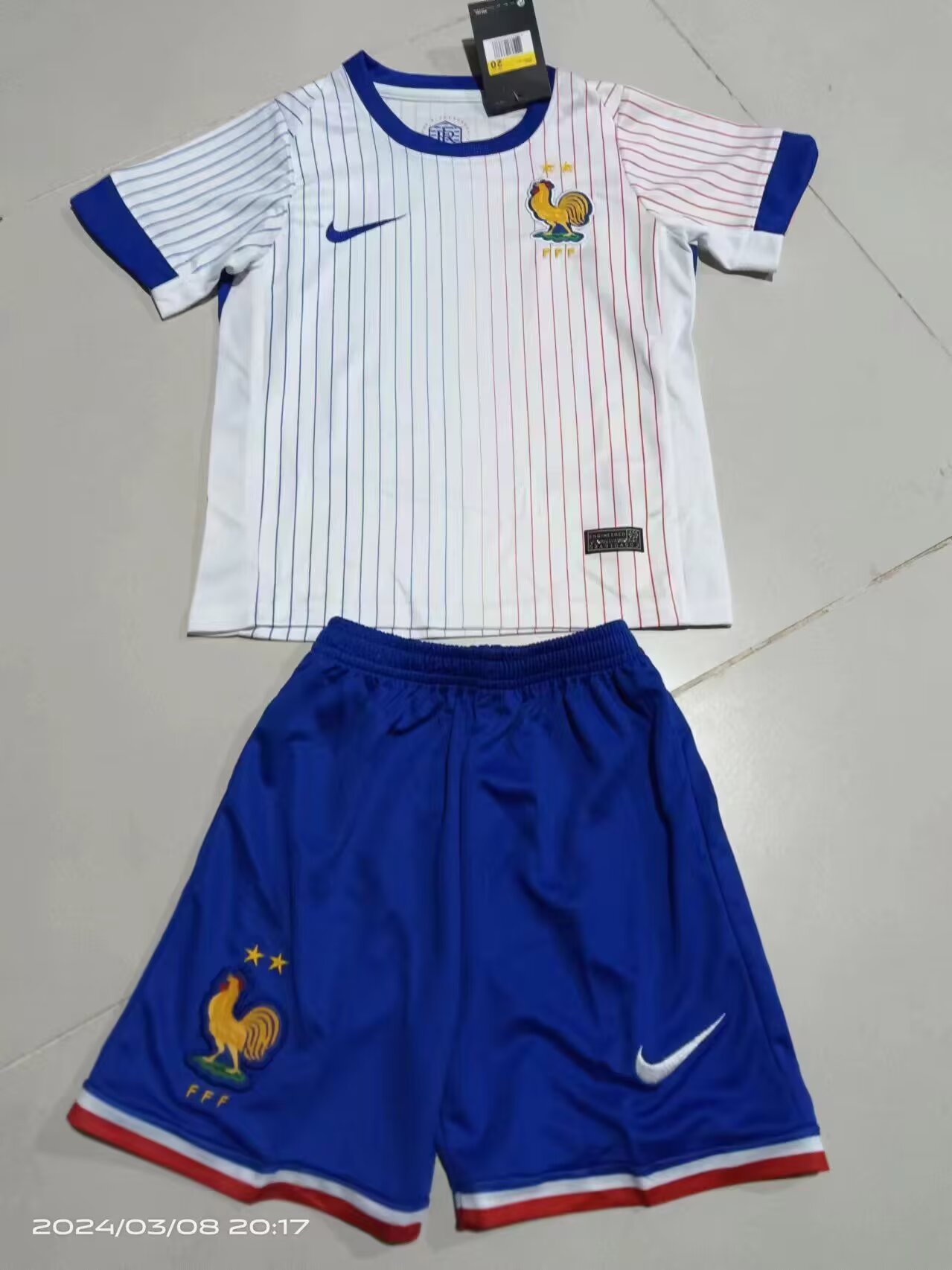 24/25 France Away Kids Jersey - leoleo123123