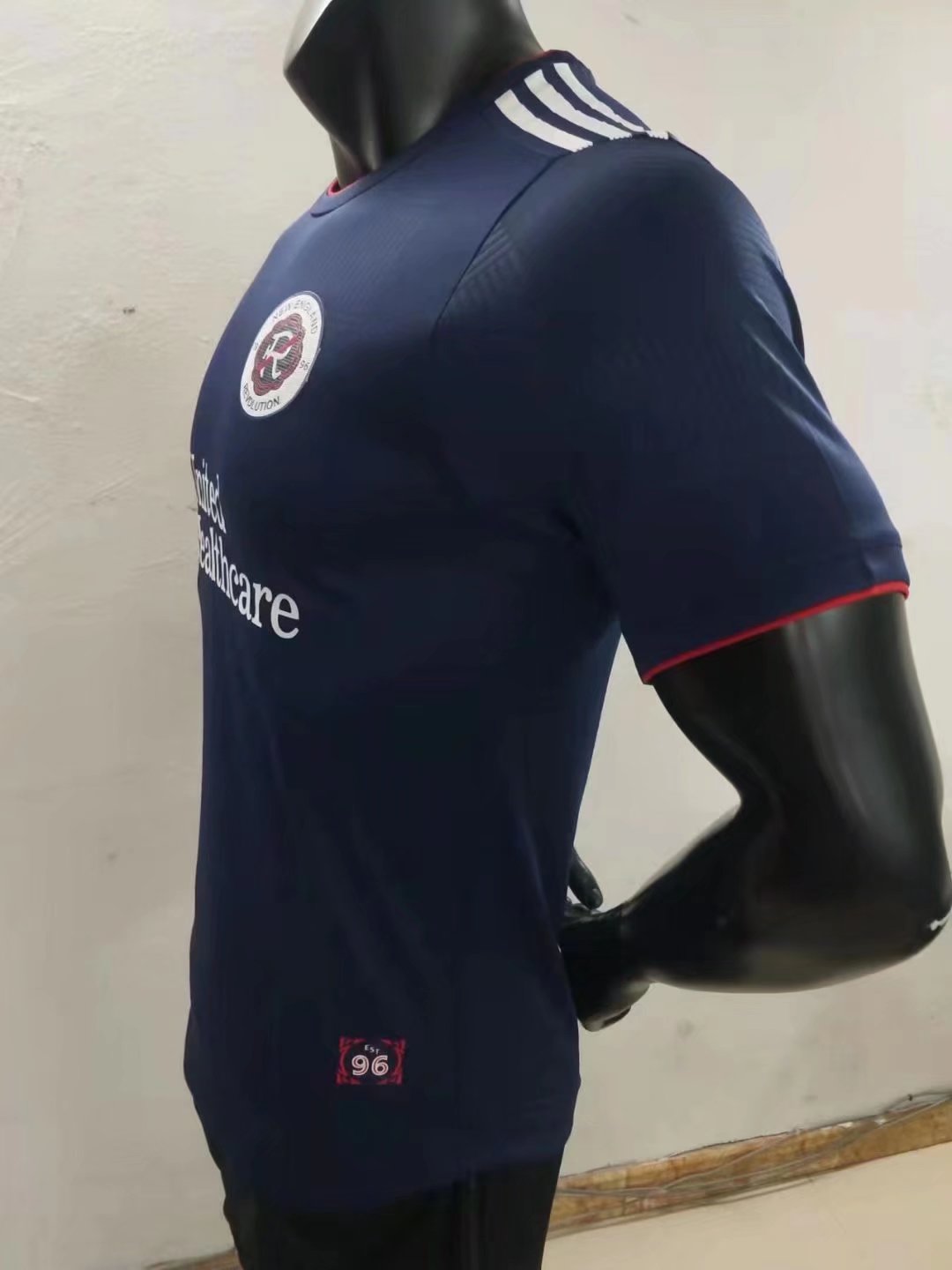 22/23 New England Revolution Home Blue Player Version Soccer Jersey (jisu) - leoleo123123
