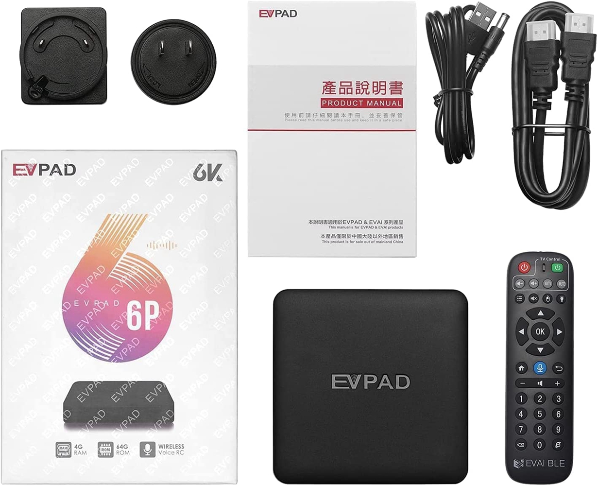New EVPAD 10P tv box 2023 hot sell Asia set top box 4GB64GB update from EVPAD 6P tv box EVPAD 10S 2GB32GB - leoleo123123
