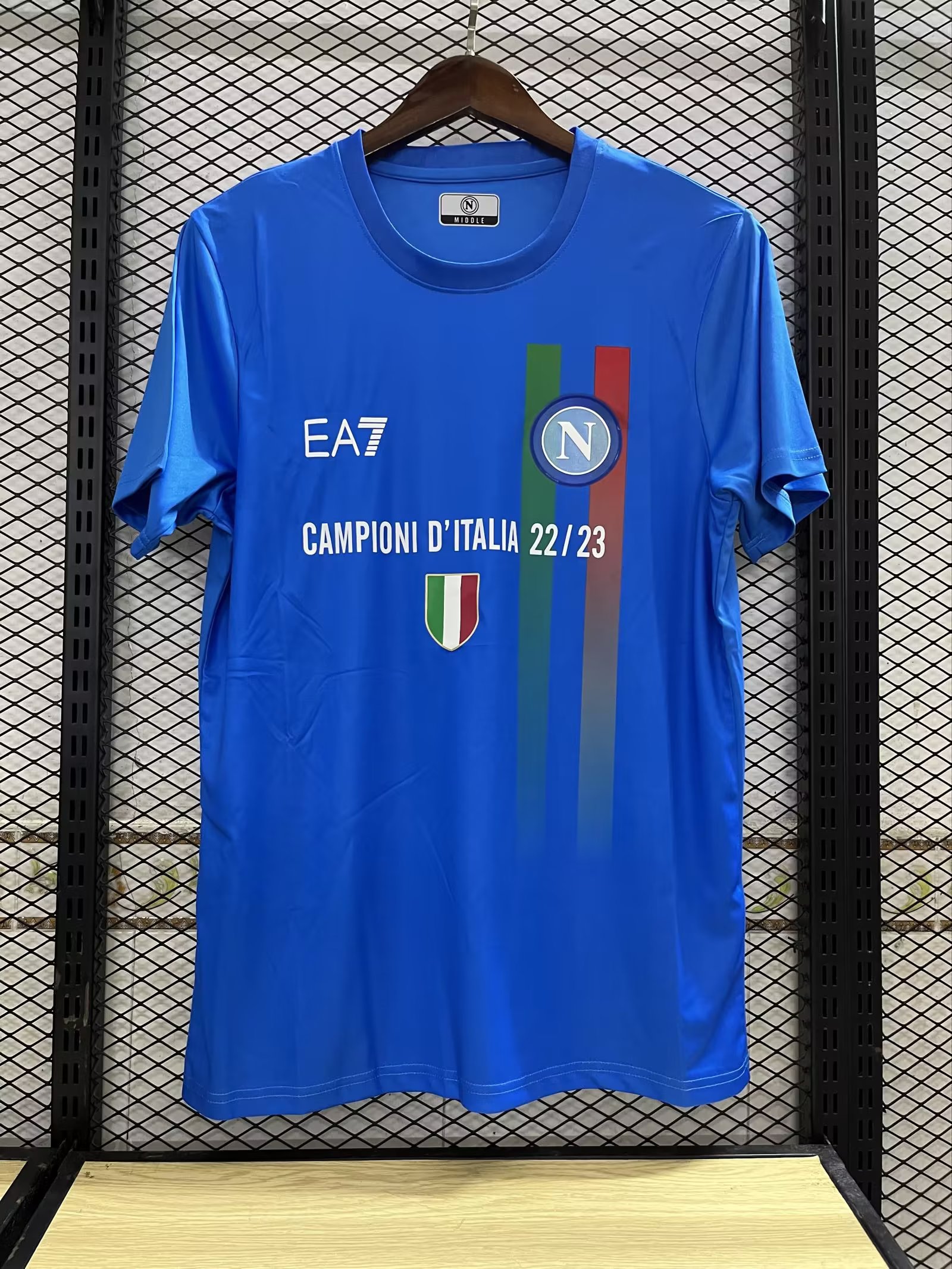 22/23 Napoli Champions Blue Jersey Fan Version Thai Quality - leoleo123123