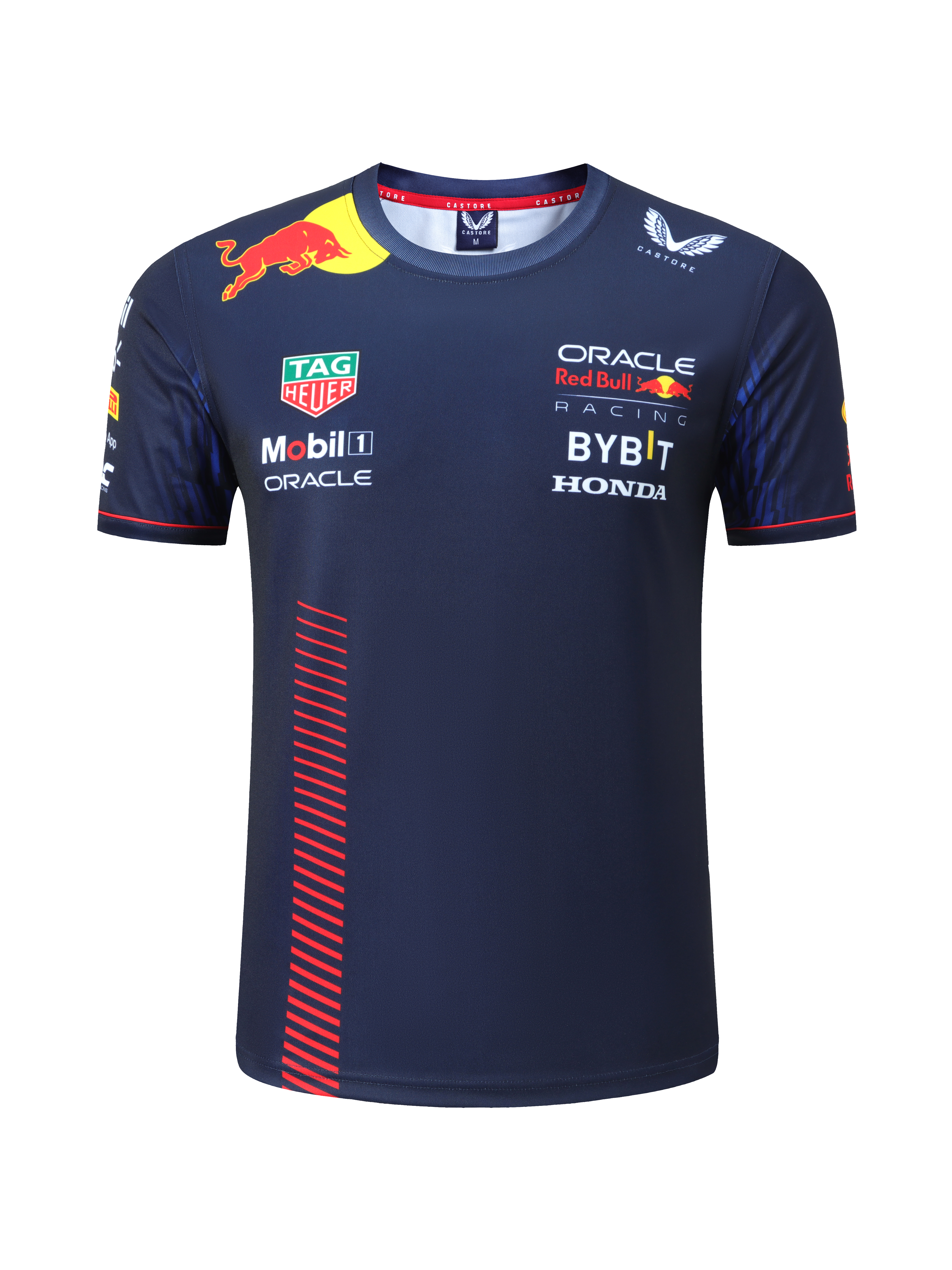2022/23 Red Bull Racing Dark Blue F1 Team Round Collar POLO T-Shirt - leoleo123123