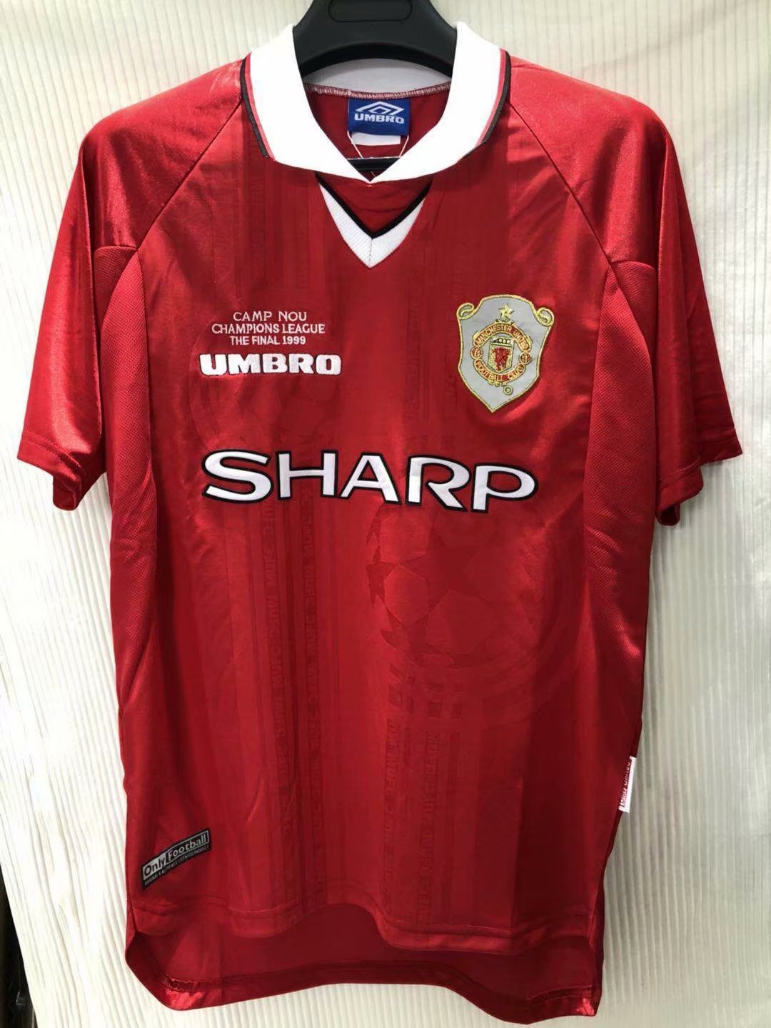 99-00 Man United Home Retro Jersey - leoleo123123