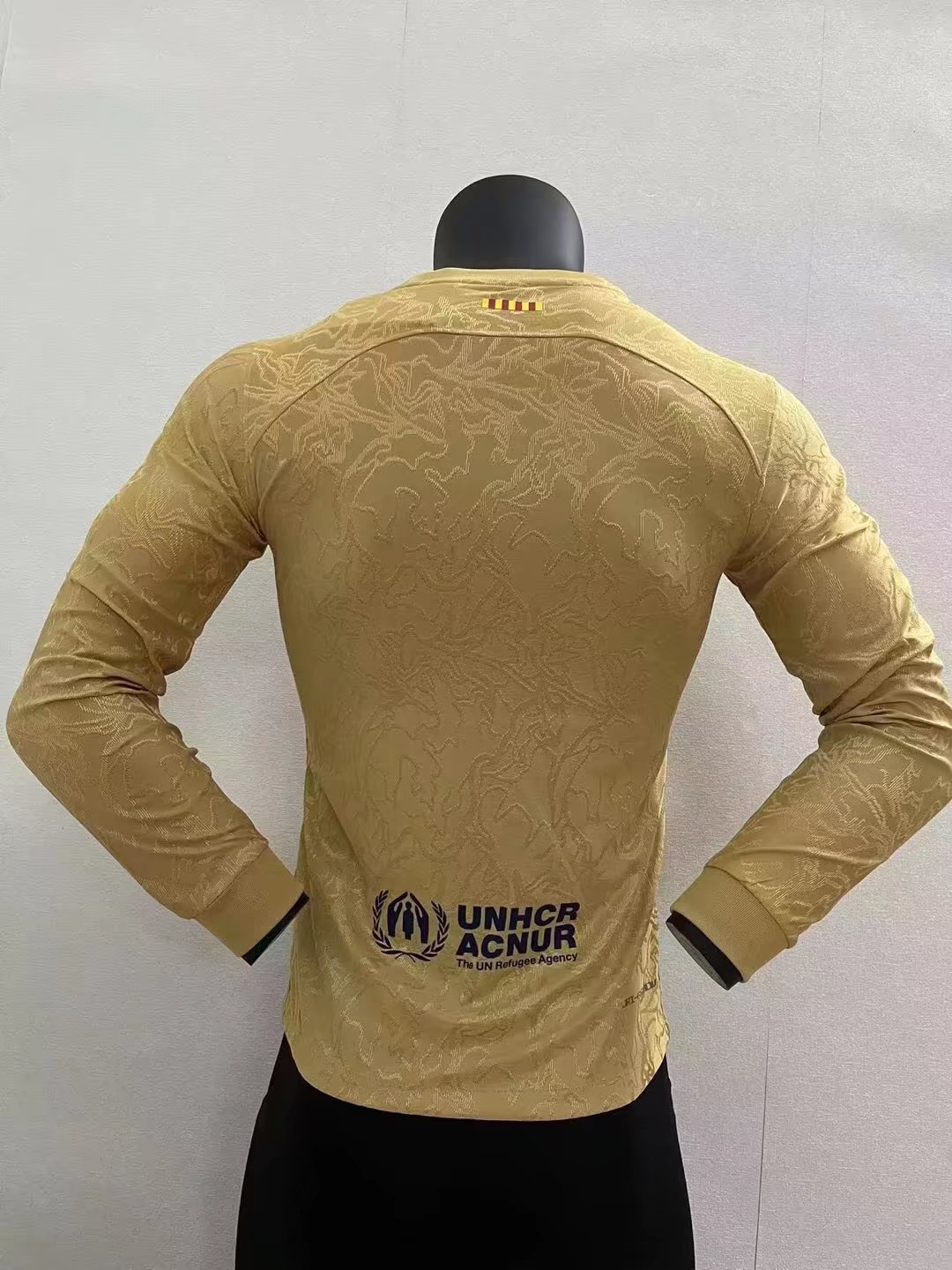 22/23 Barcelona Away Jersey Long Sleeve Player Version 1:1 Quality - leoleo123123