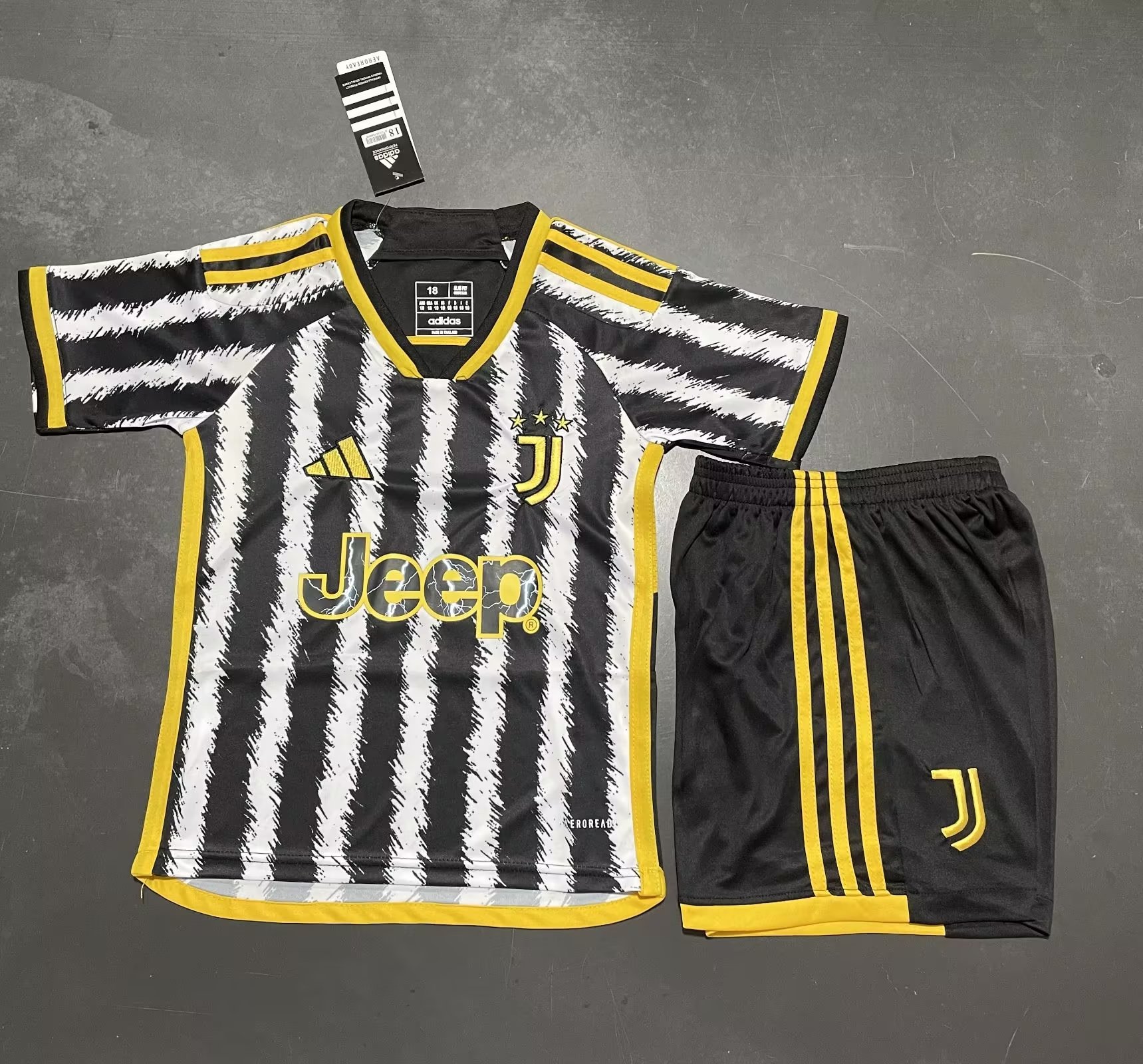 23/24 Juventus Home Kids Jersey - leoleo123123