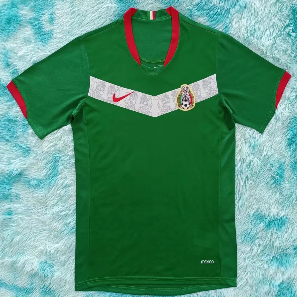 2006 Mexico Home Retro Jersey Fans Version - leoleo123123