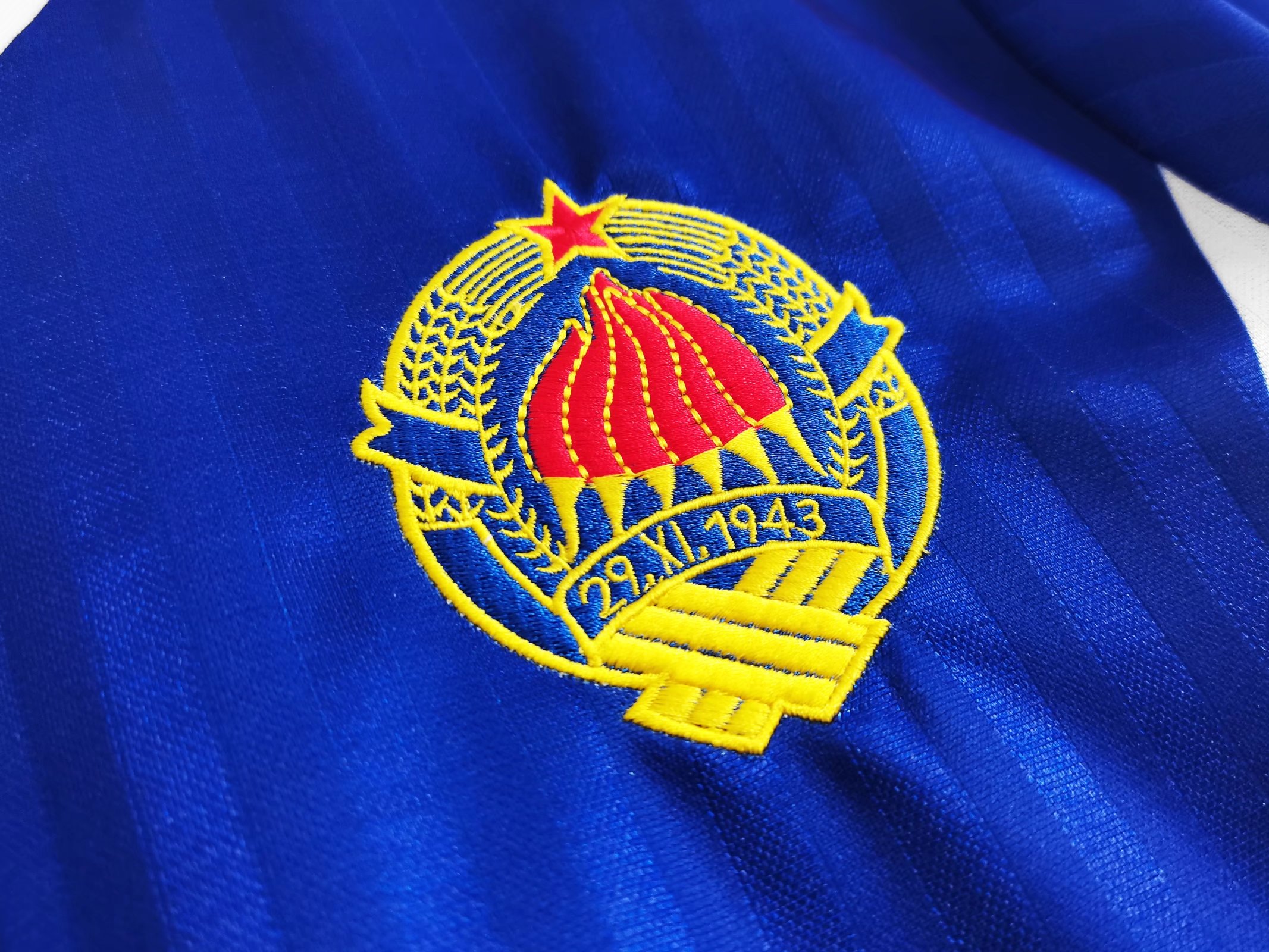 1990 Yugoslavia Home Retro Jersey - leoleo123123