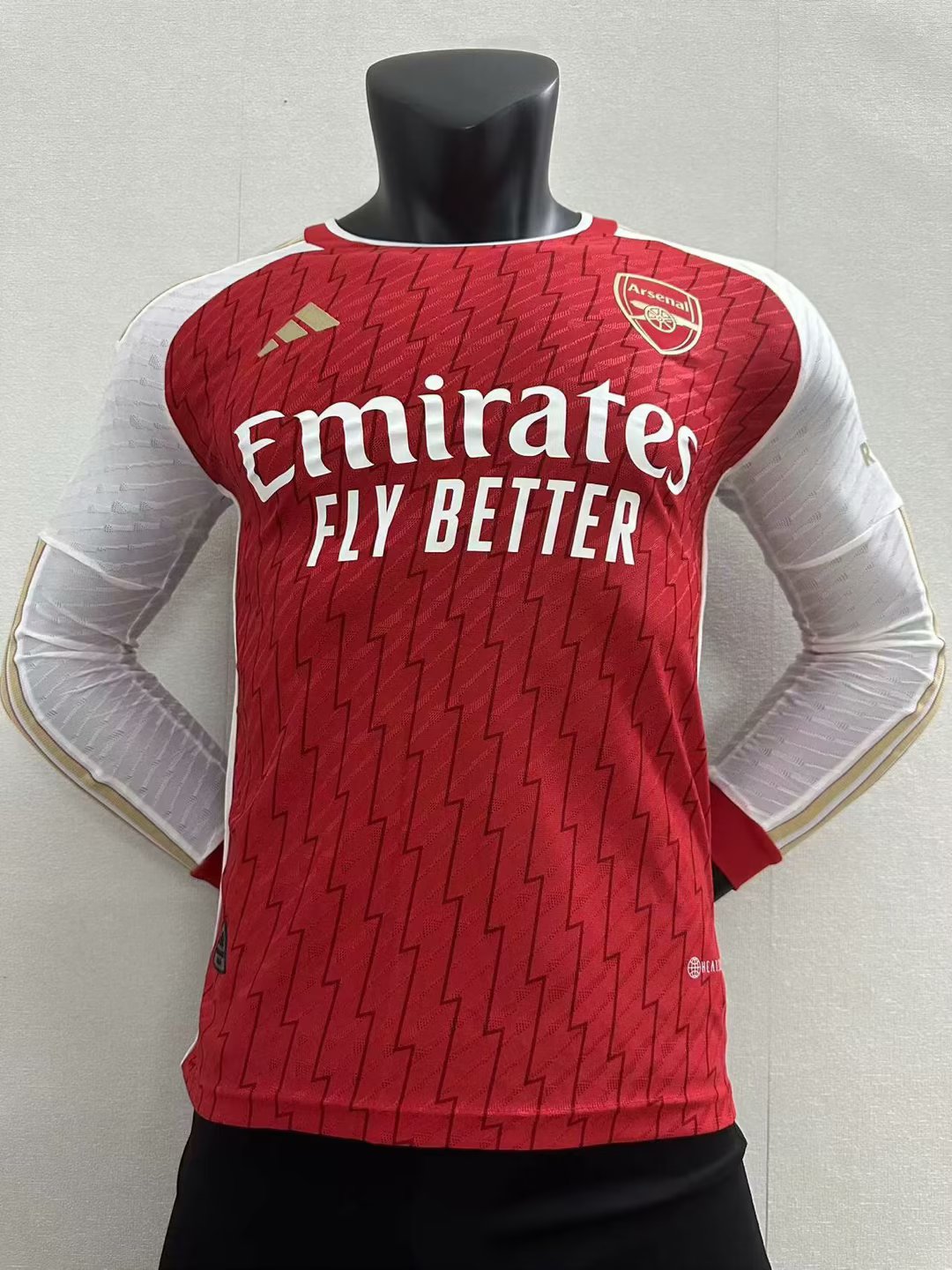 23/24 Arsenal Home Jersey Long Sleeve Player Version 1:1 Quality - leoleo123123