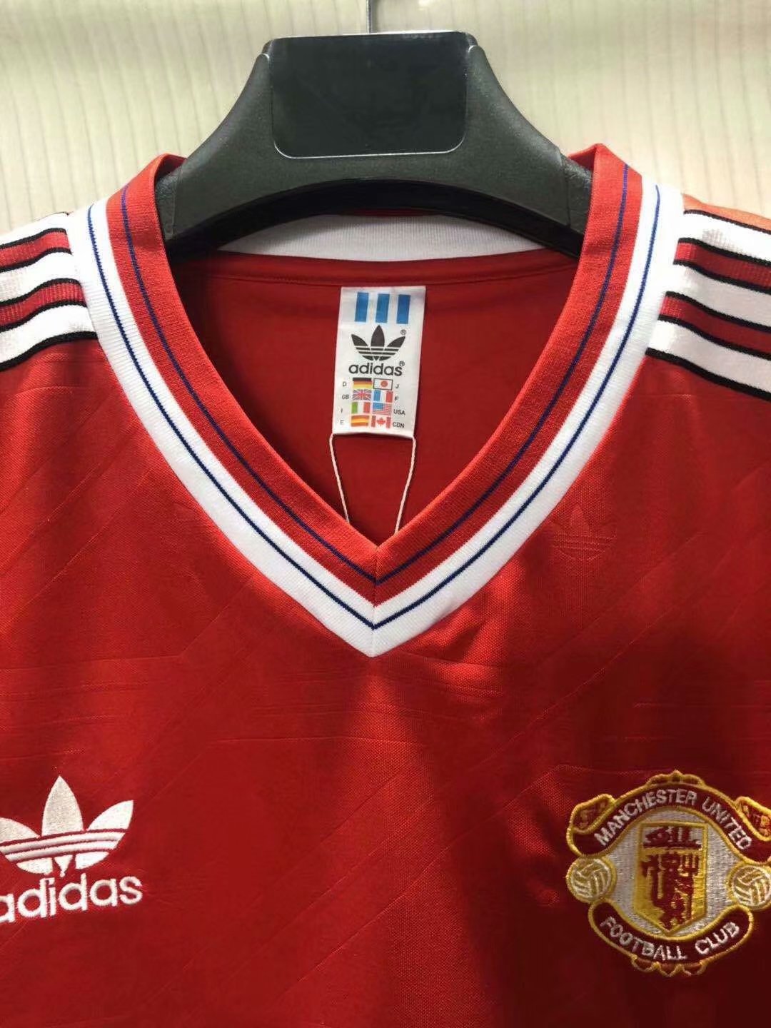 1986 Man United Home Retro Jersey - leoleo123123