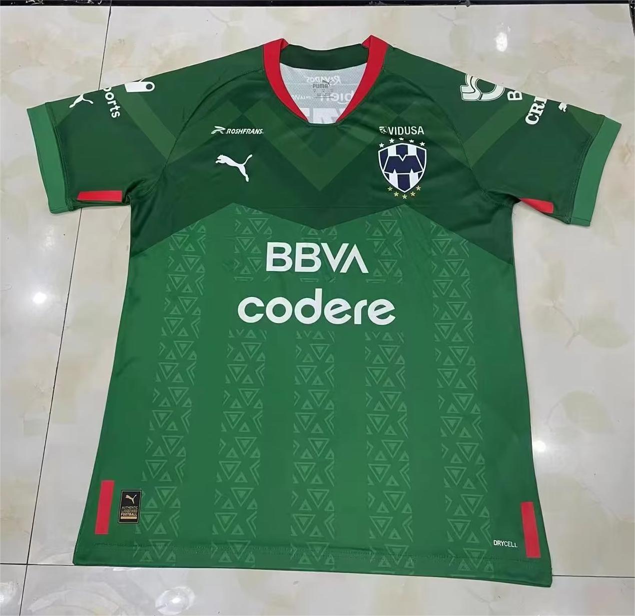 22/23 Monterrey Green Jersey Thai Quality - leoleo123123