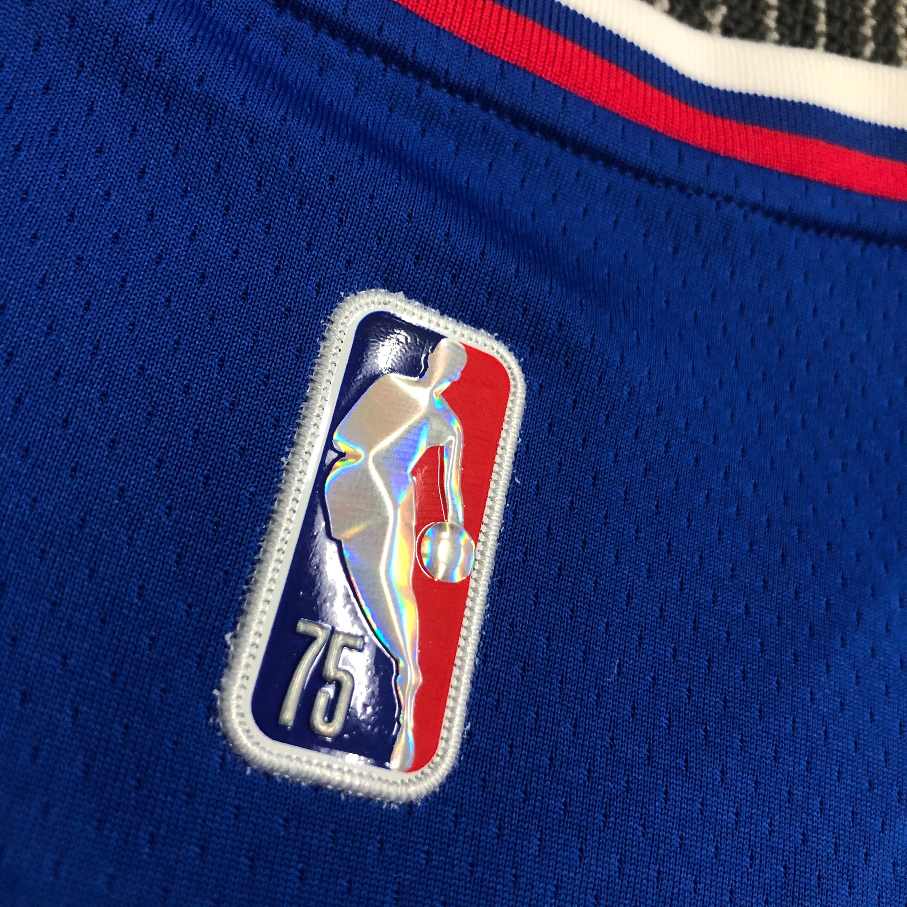 NBA Men 75th Anniversary Los Angeles Clippers Blue #23 WILLIAMS Jersey High Quality Name and Number Print - leoleo123123