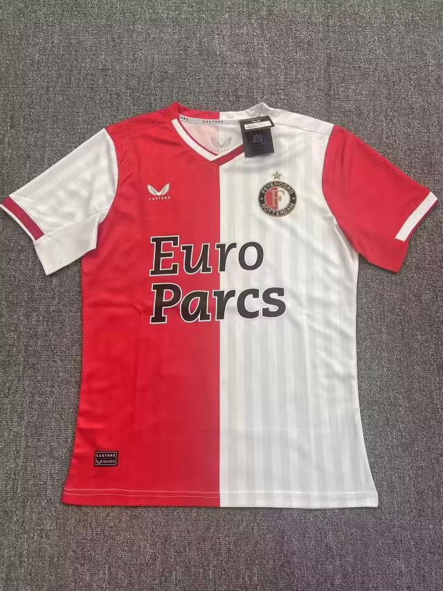 23/24 Feyenoord Home Fans Soccer Jersey - leoleo123123