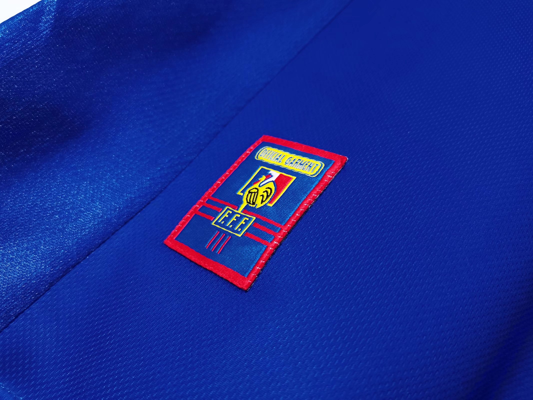 1998 France Home Retro Jersey With Final Letter - leoleo123123