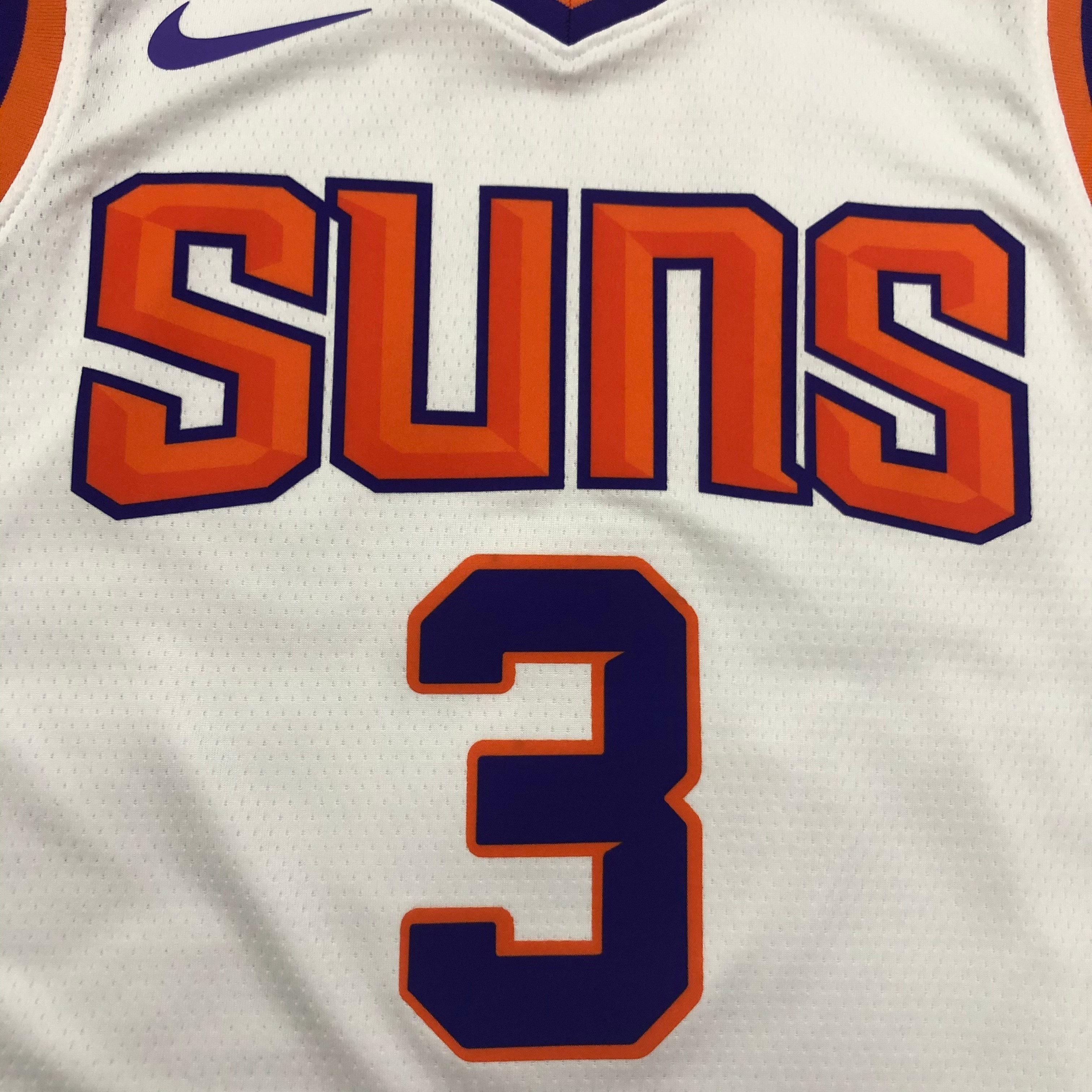 NBA Men Phoenix Suns White #3 PAUL Jersey High Quality Name and Number Print - leoleo123123
