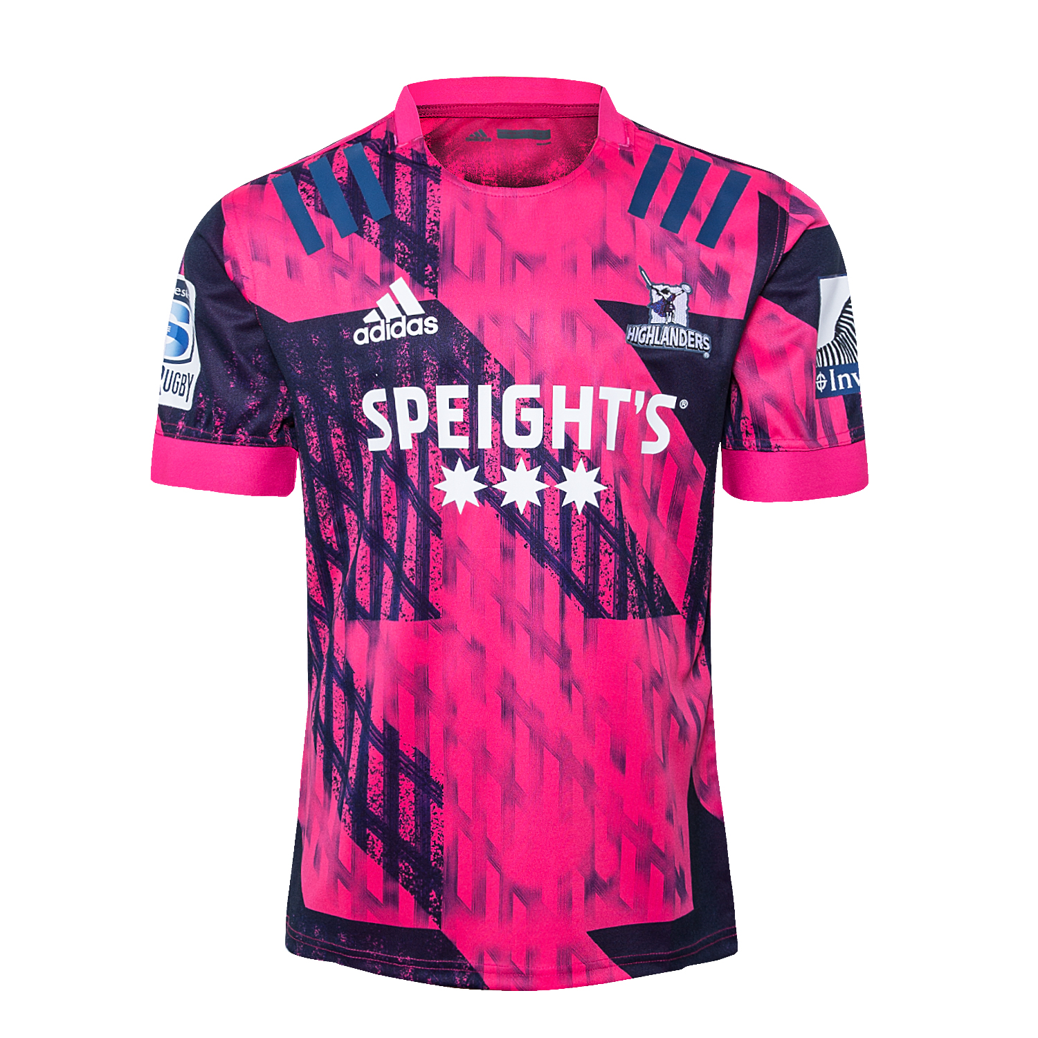 Rugby 2020-2021 Highlanders Pink Rugby Training Jersey High Quality - leoleo123123
