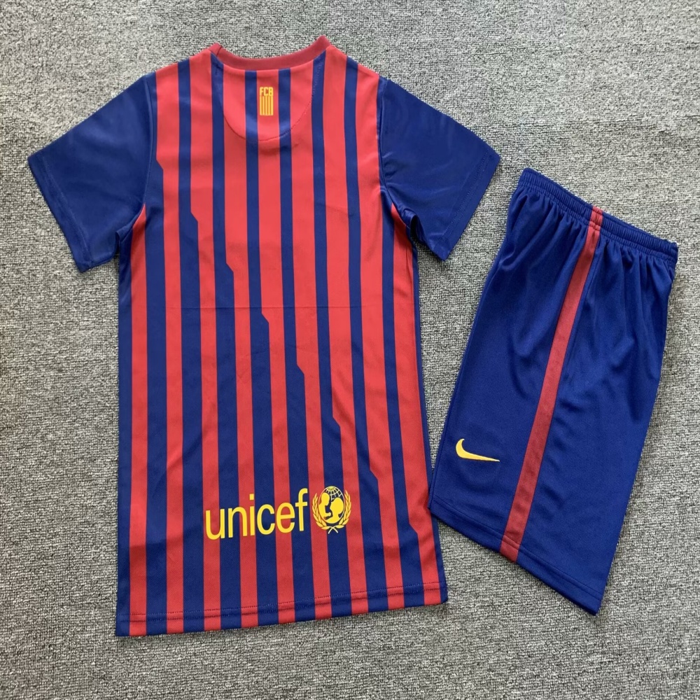 11/12 Barcelona Home Retro Kids Jersey - leoleo123123
