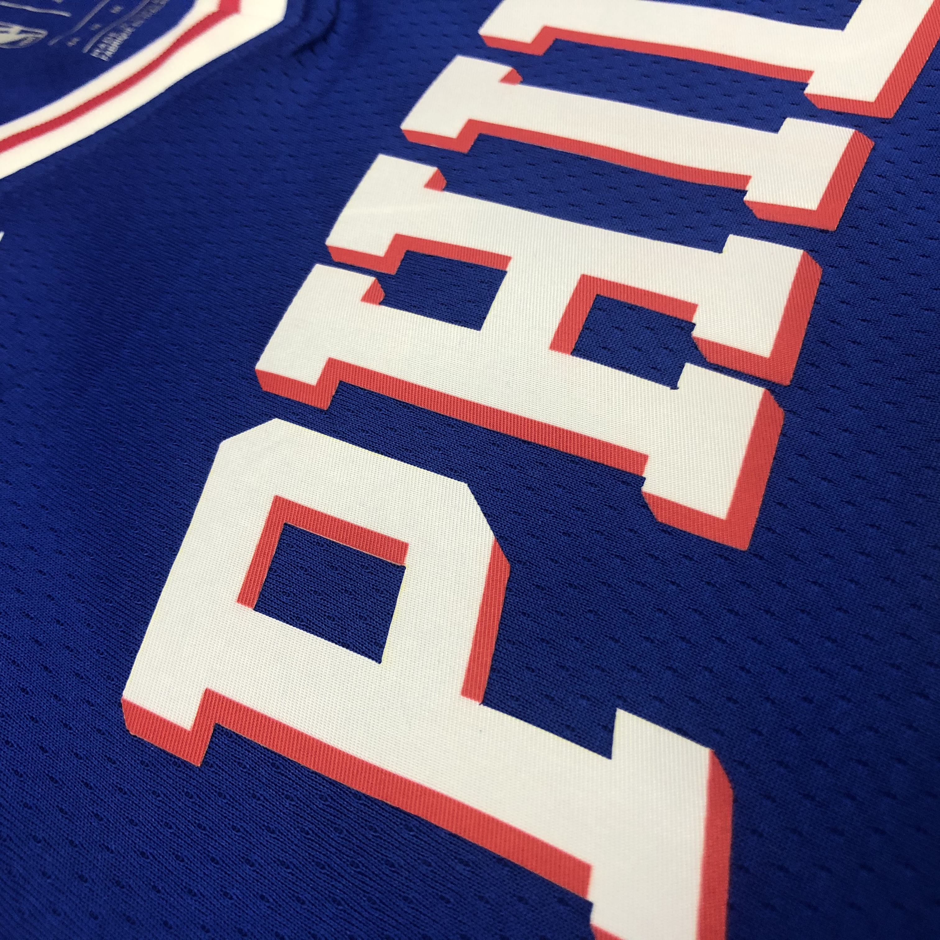 NBA Men Philadelphia 76ers Blue #39 HOWARD Jersey High Quality Name and Number Print - leoleo123123