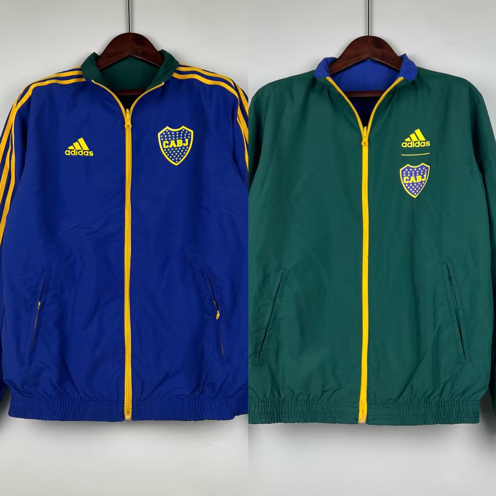 23/24 Boca Windbreaker Jacket Thai Quality - leoleo123123