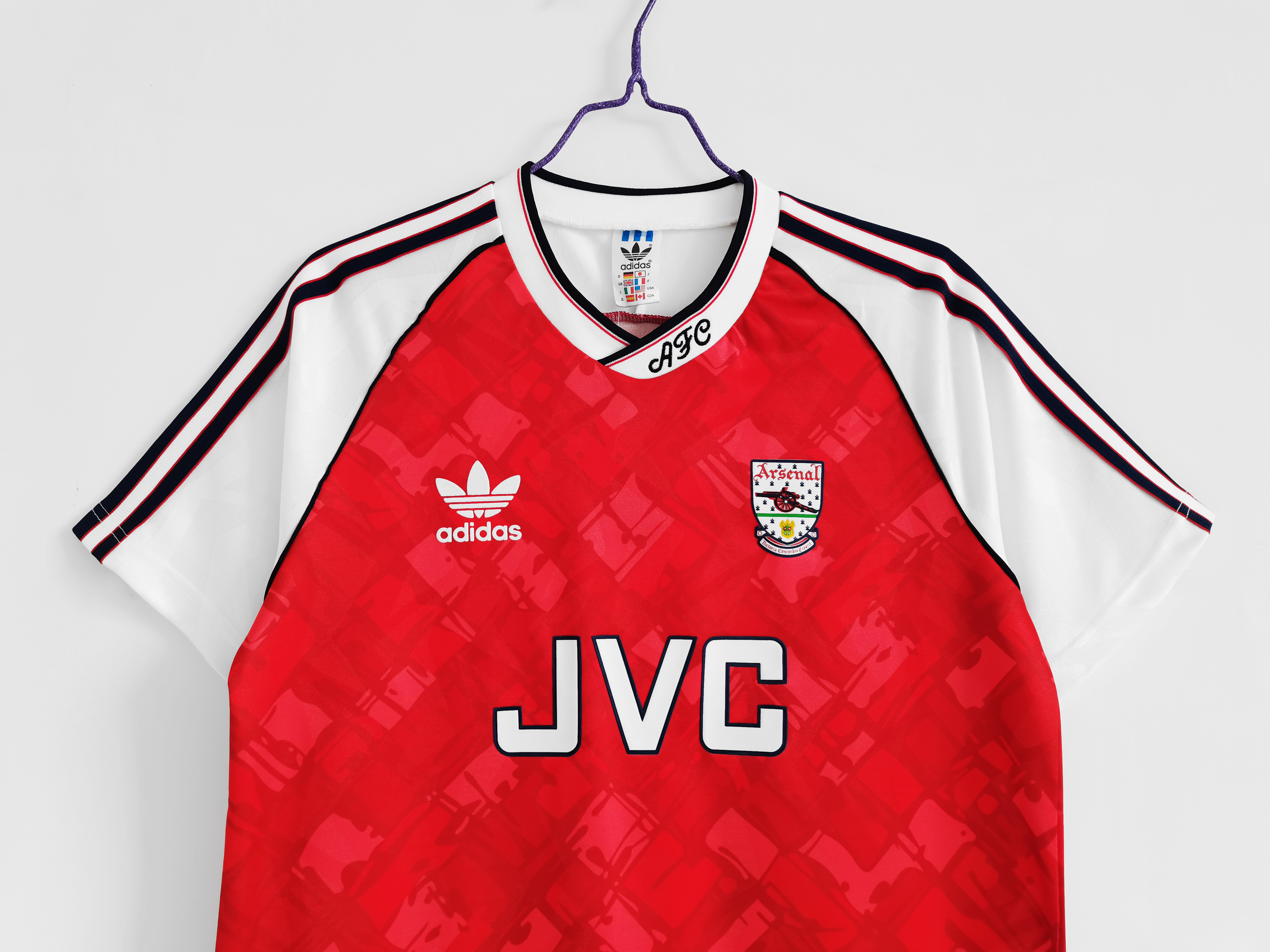 91-92 Arsenal Home Retro Jersey - leoleo123123