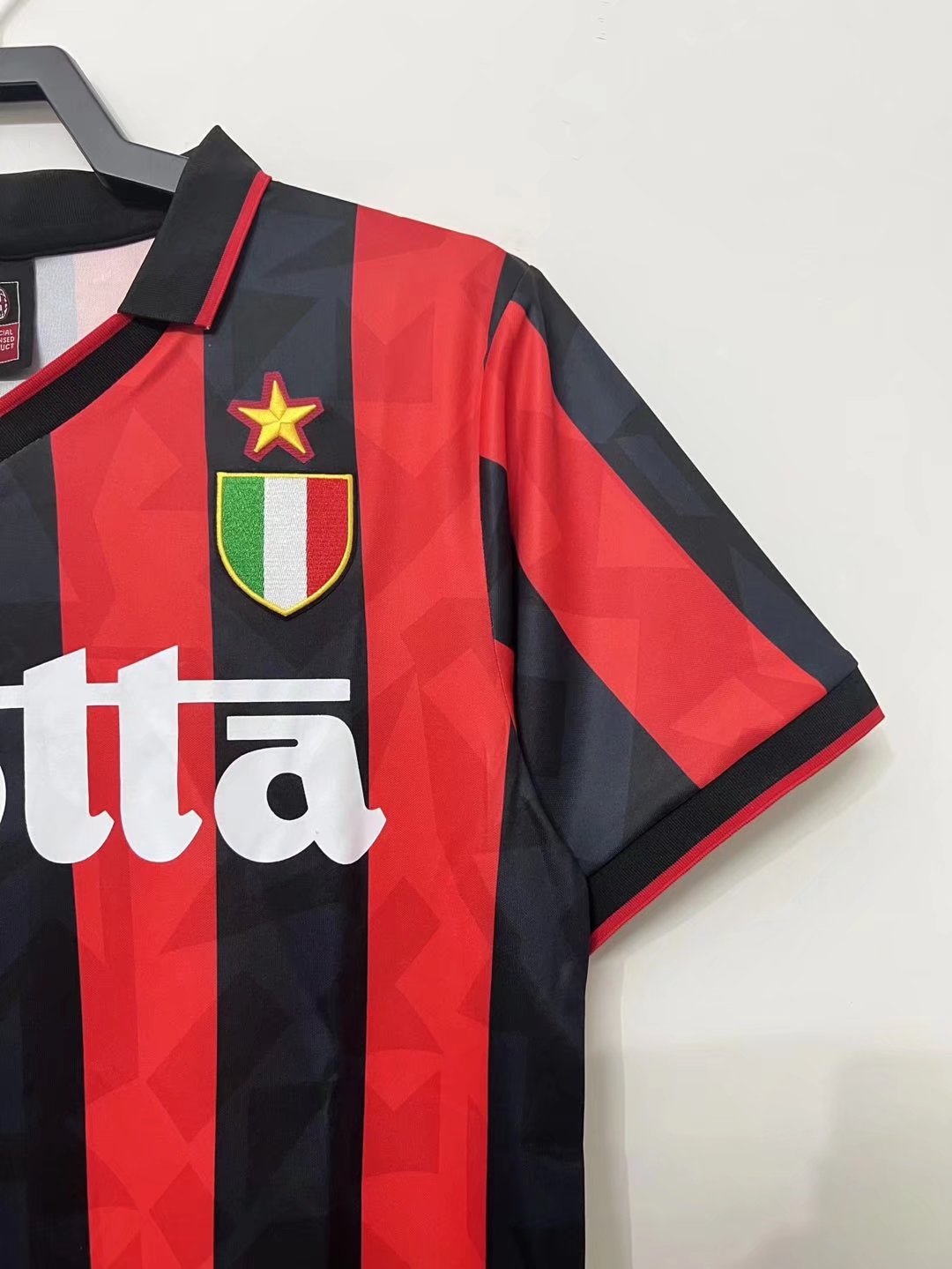 93-94 AC Milan Home Retro Jersey - leoleo123123