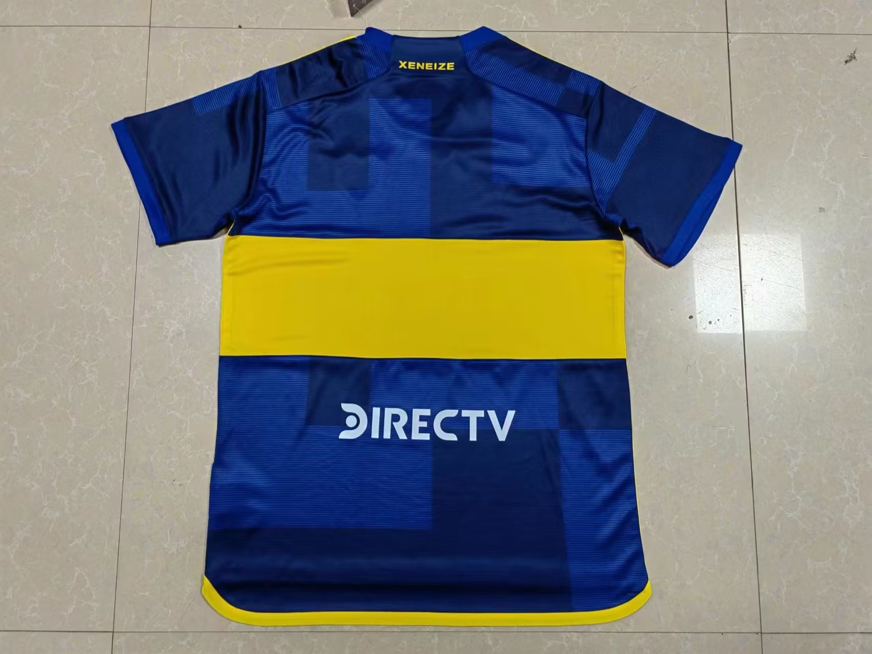 23/24 Boca Home Soccer Jersey With Sponsors Thai Quality - leoleo123123