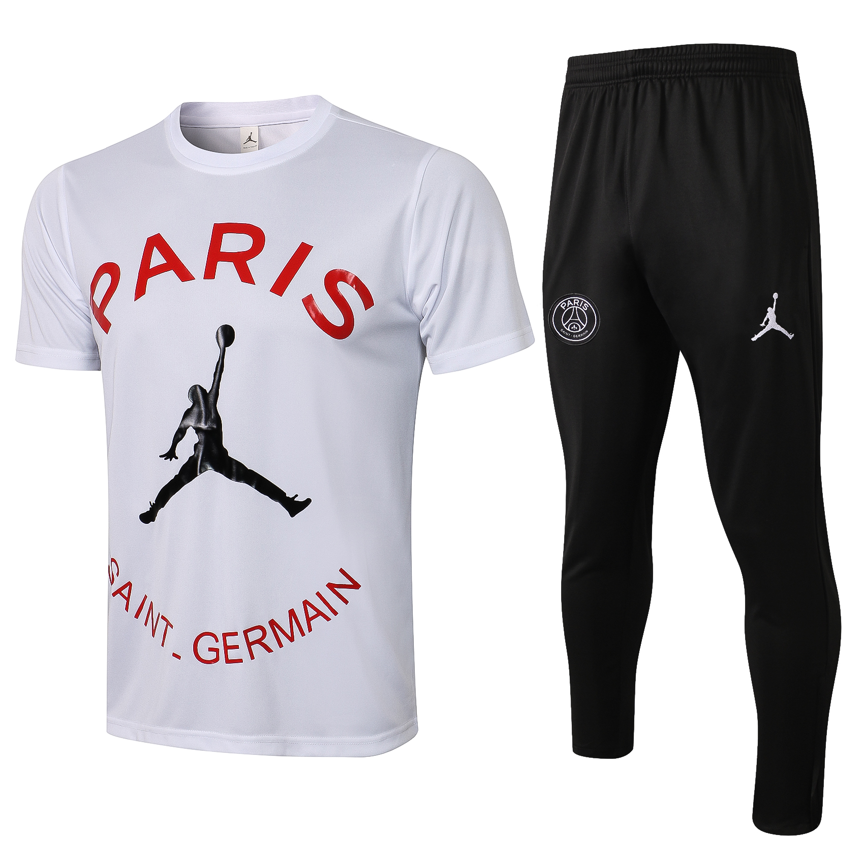21-22 PSG Jordan White Training Tracksuit Thai Quality - leoleo123123