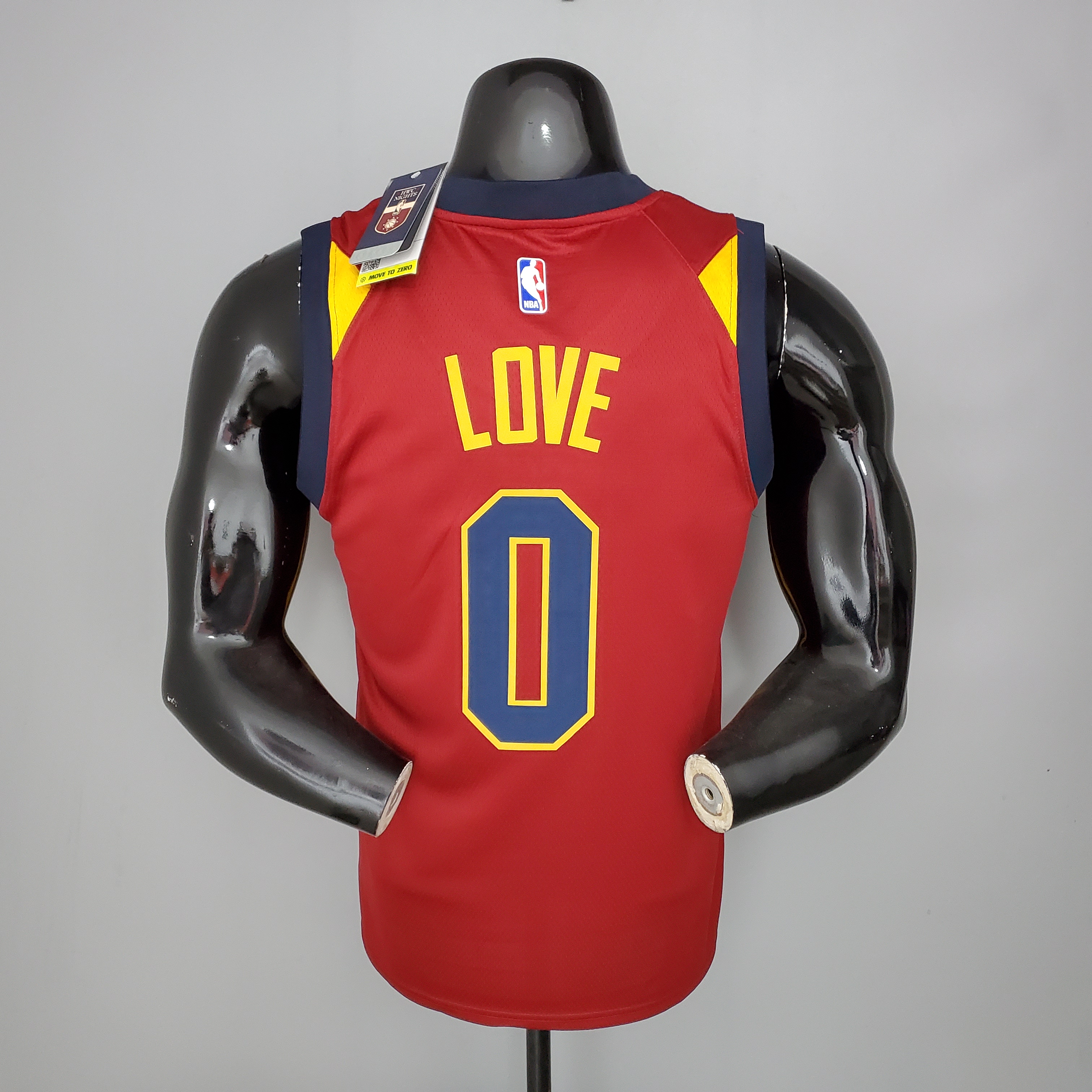 NBA Men Cleveland Cavaliers Red #0 LOVE Jersey High Quality Name and Number Print - leoleo123123