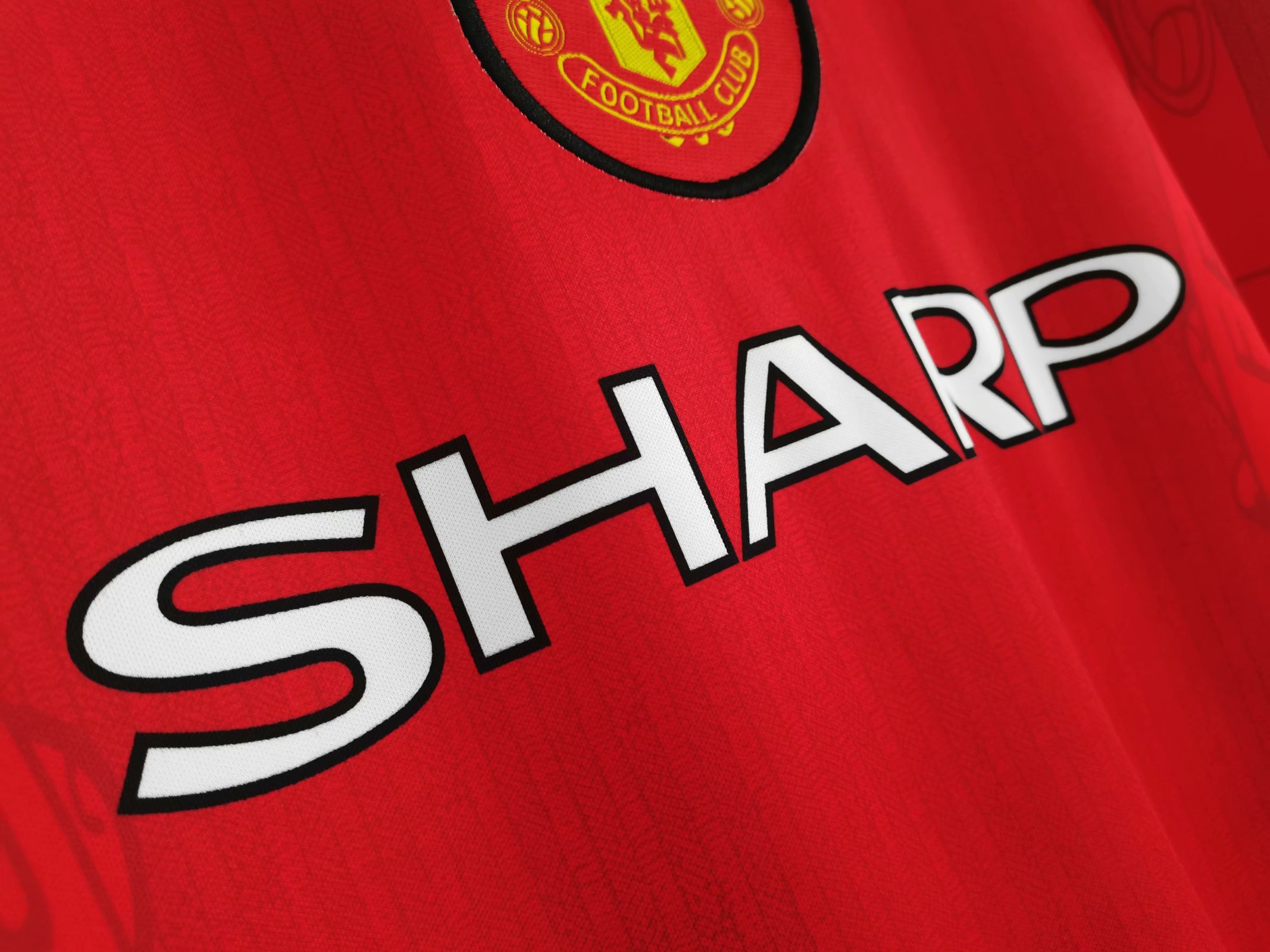 96-97 Man United Home Retro Jersey - leoleo123123
