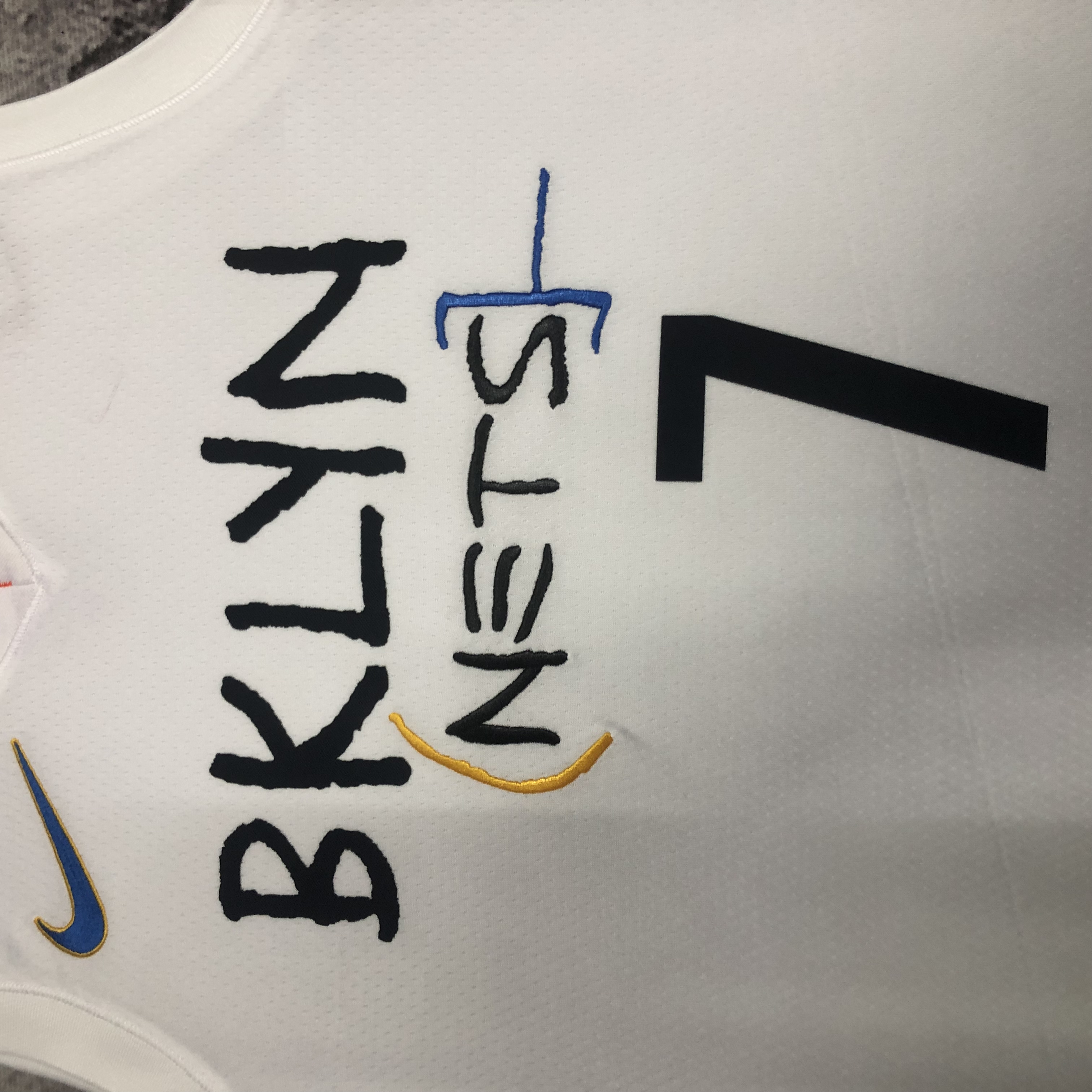NBA Men 2023 Brooklyn Nets City Version White #7 DURANT Jersey High Quality Name and Number Print - leoleo123123
