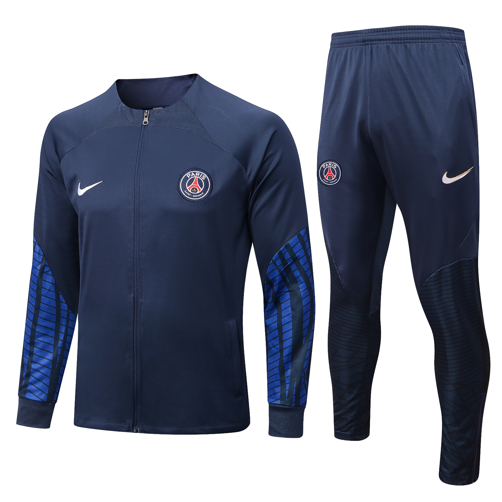 22-23 PSG Dark Blue Jacket Tracksuit Thai Quality - leoleo123123