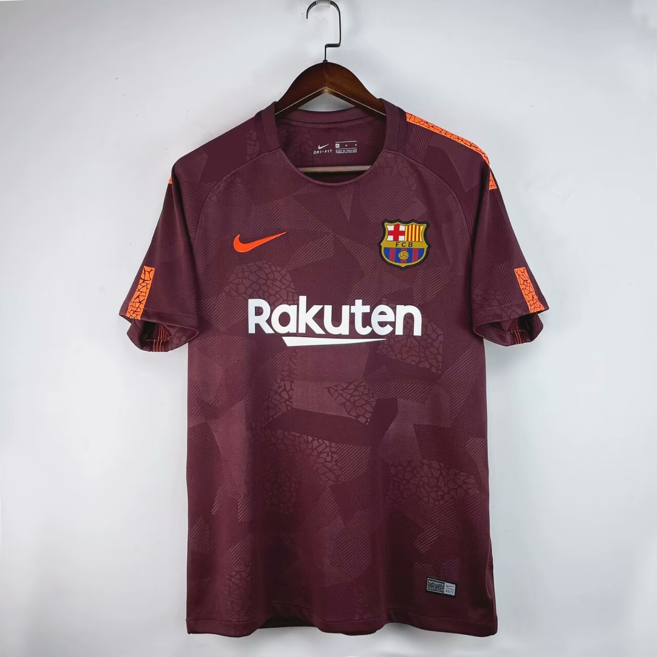 17/18 Barcelona Third Retro Jersey - leoleo123123