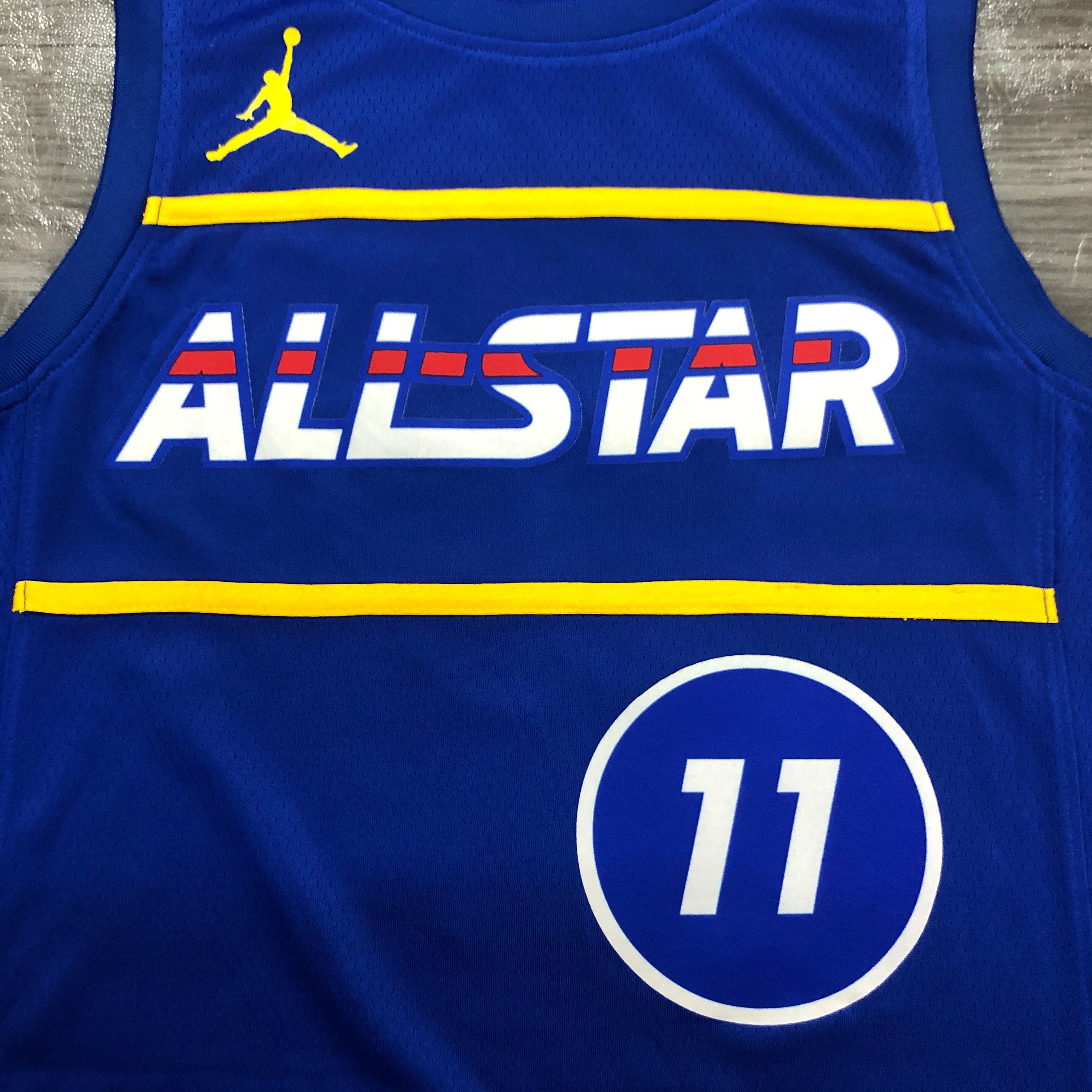 NBA Men 2021 All Star Jerseys Blue #11 IRVING Jersey High Quality Name and Number Print - leoleo123123