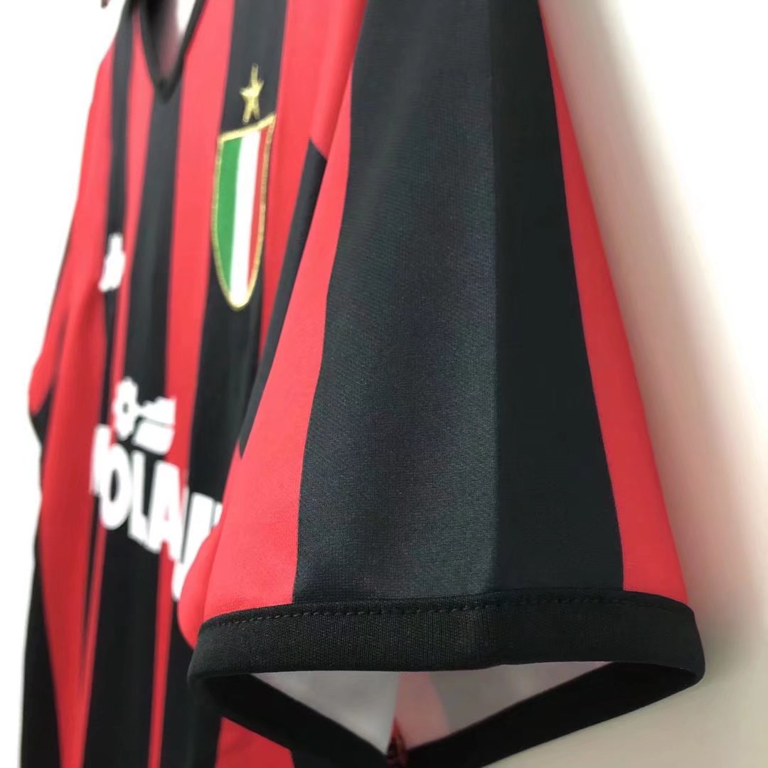 88-89 AC Milan Home Retro Jersey - leoleo123123